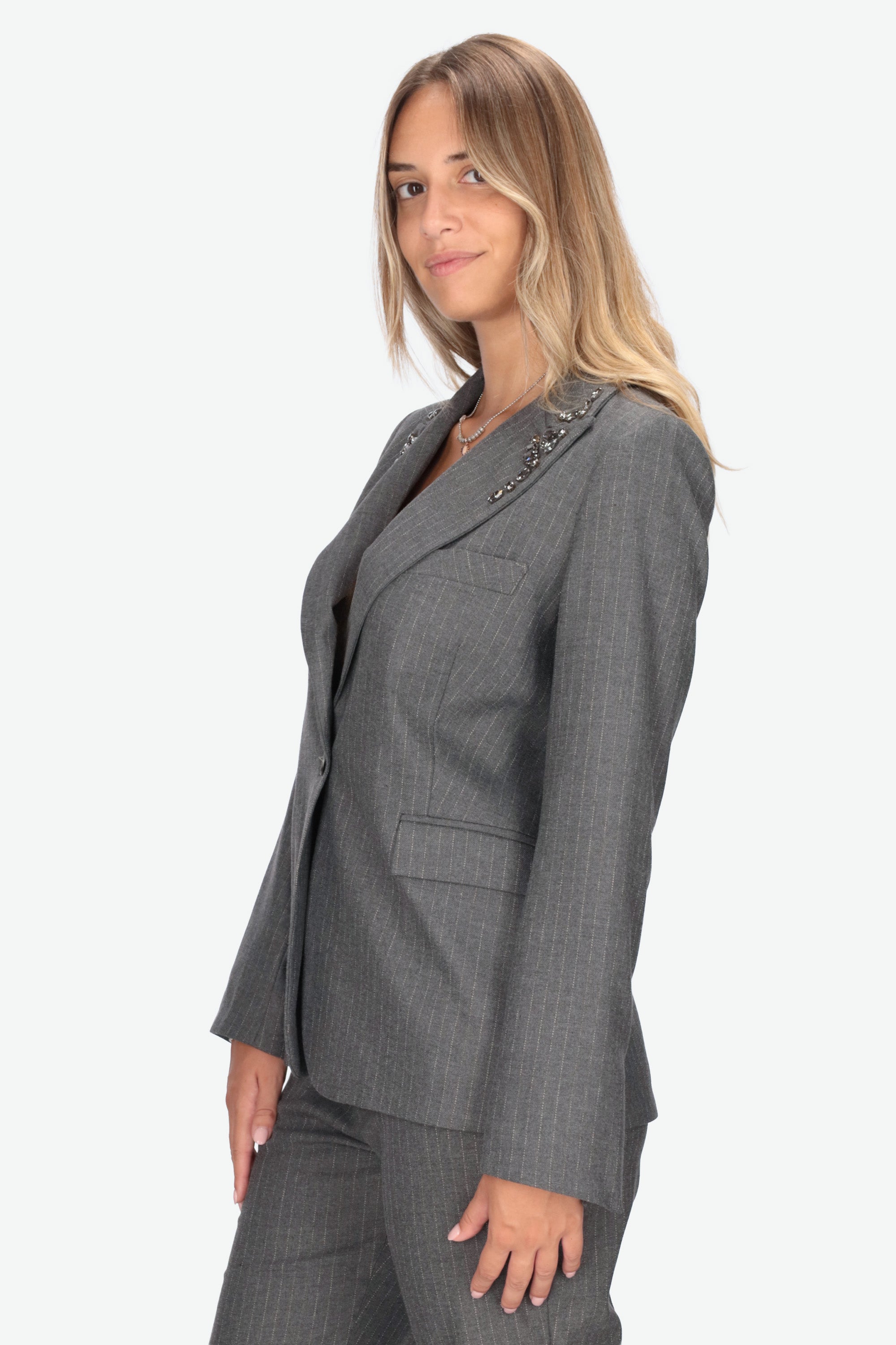 GRIGIO | LE SARTE DEL SOLE - D J4125 Giacca