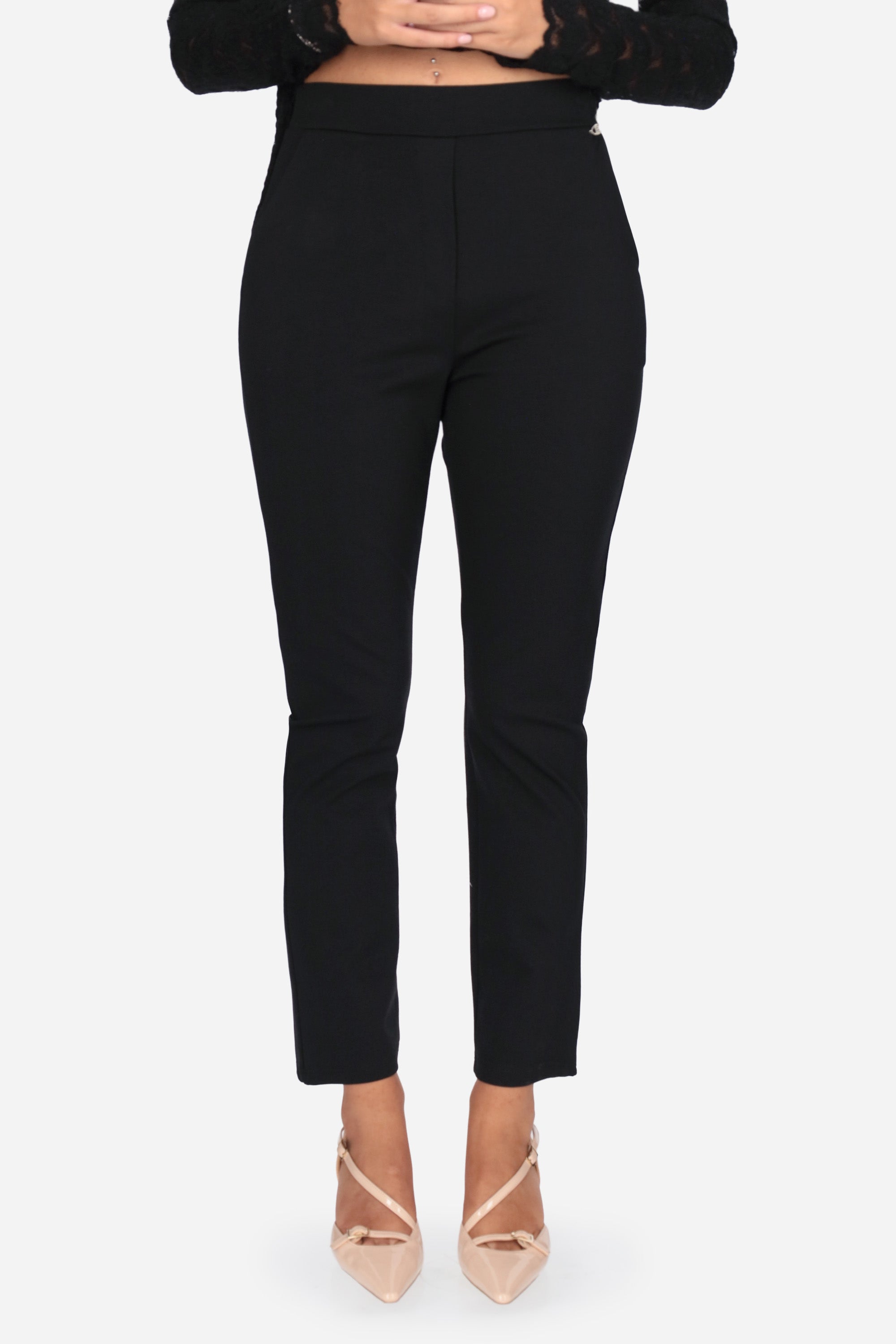 NERO | LE SARTE DEL SOLE - D P4293 Pantalone