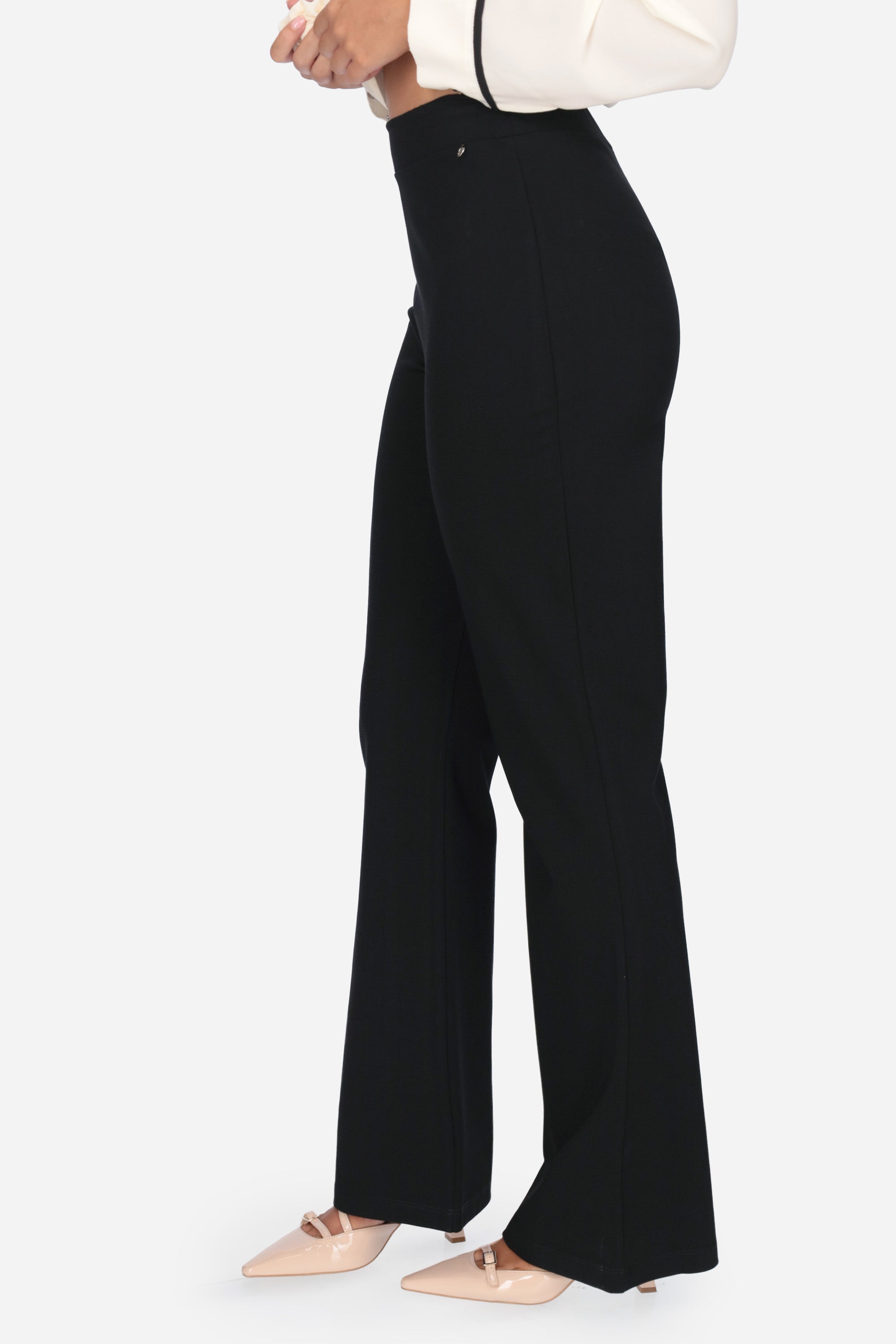 NERO | LE SARTE DEL SOLE - D P4106 Pantalone