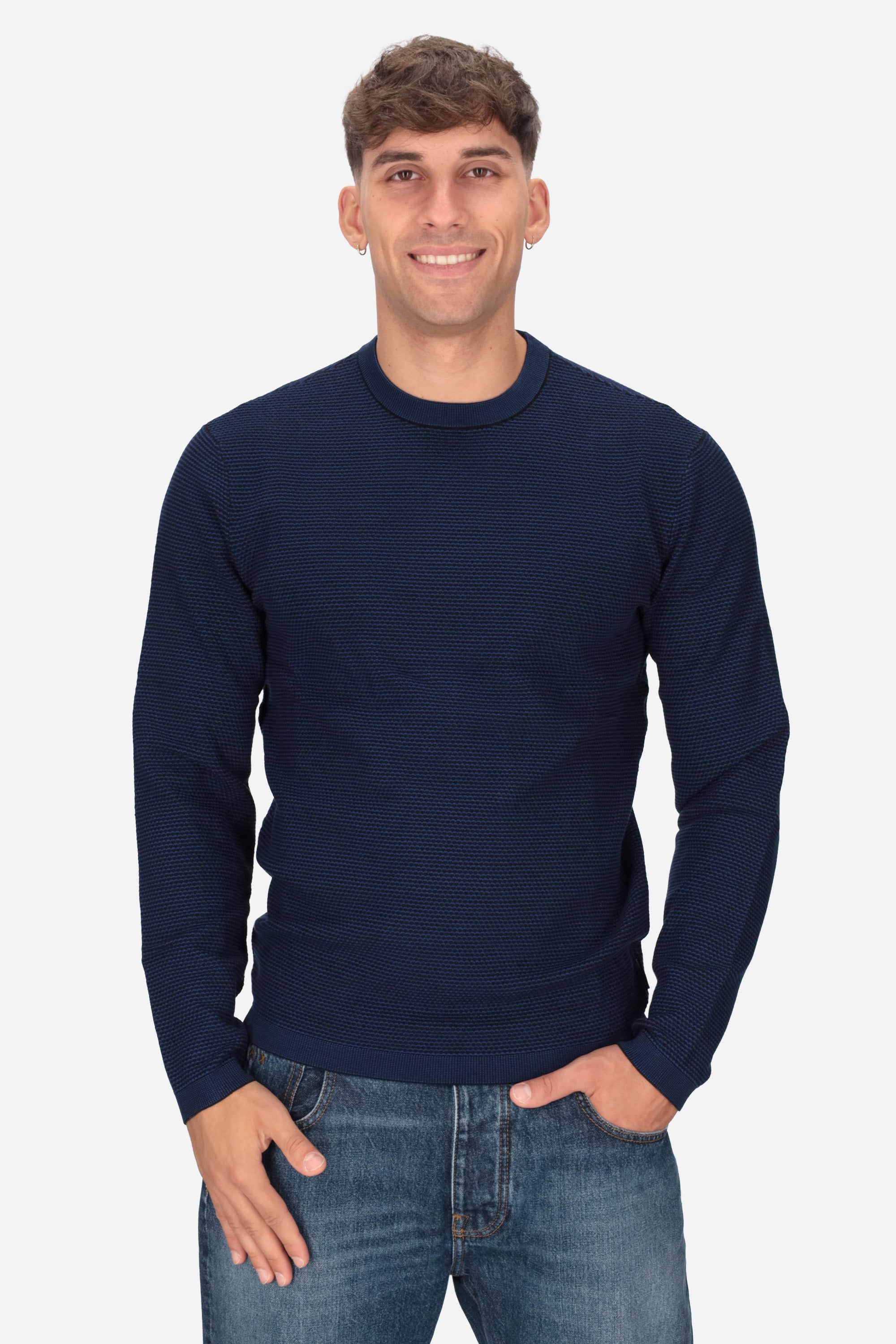 BLU | ARMANI EXCHANGE - U XM003012 Maglia