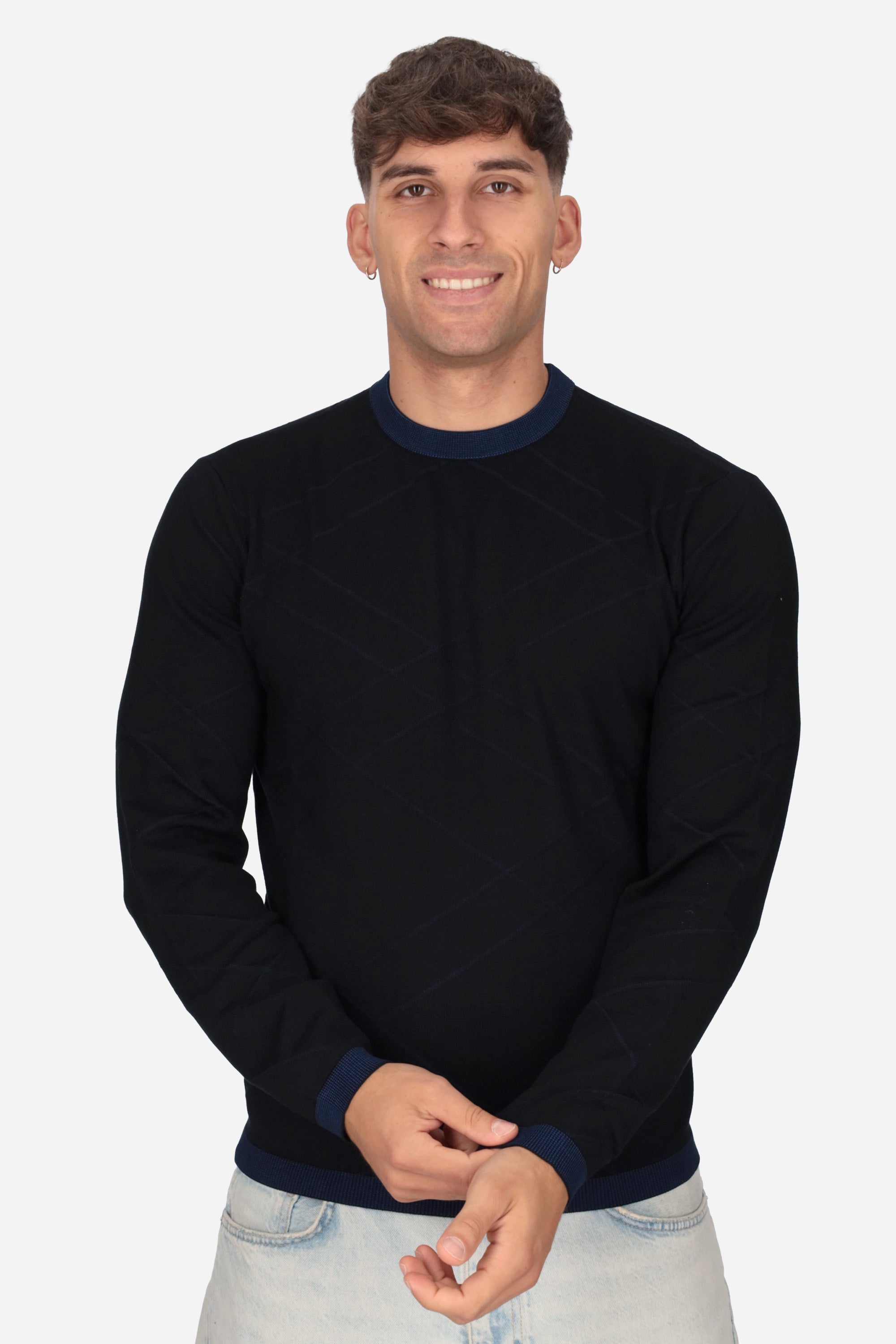 BLU SCURO | ARMANI EXCHANGE - U XM003012 Maglia