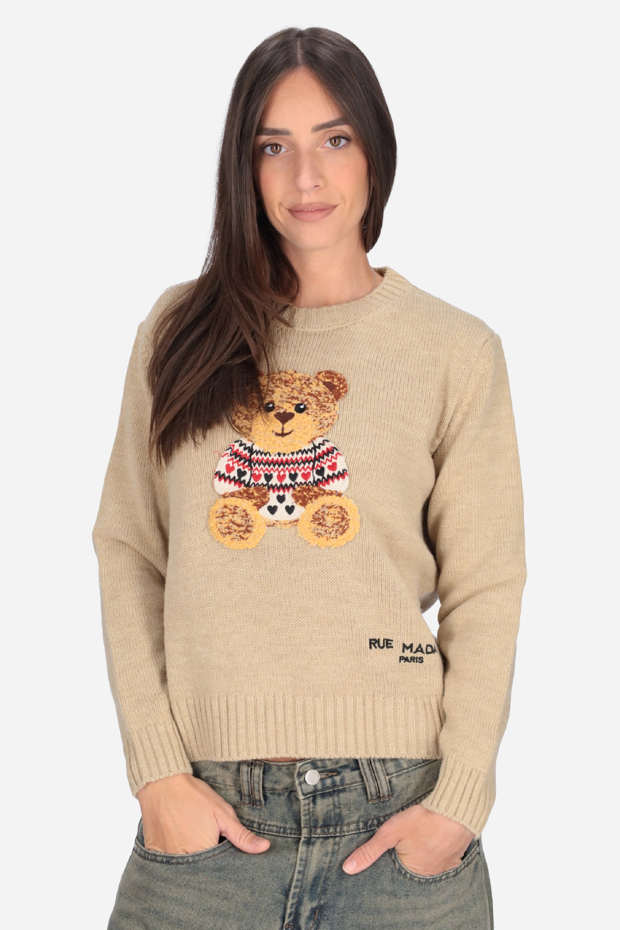 BEIGE | RUE MADAM PARIS - D 1612 Maglia