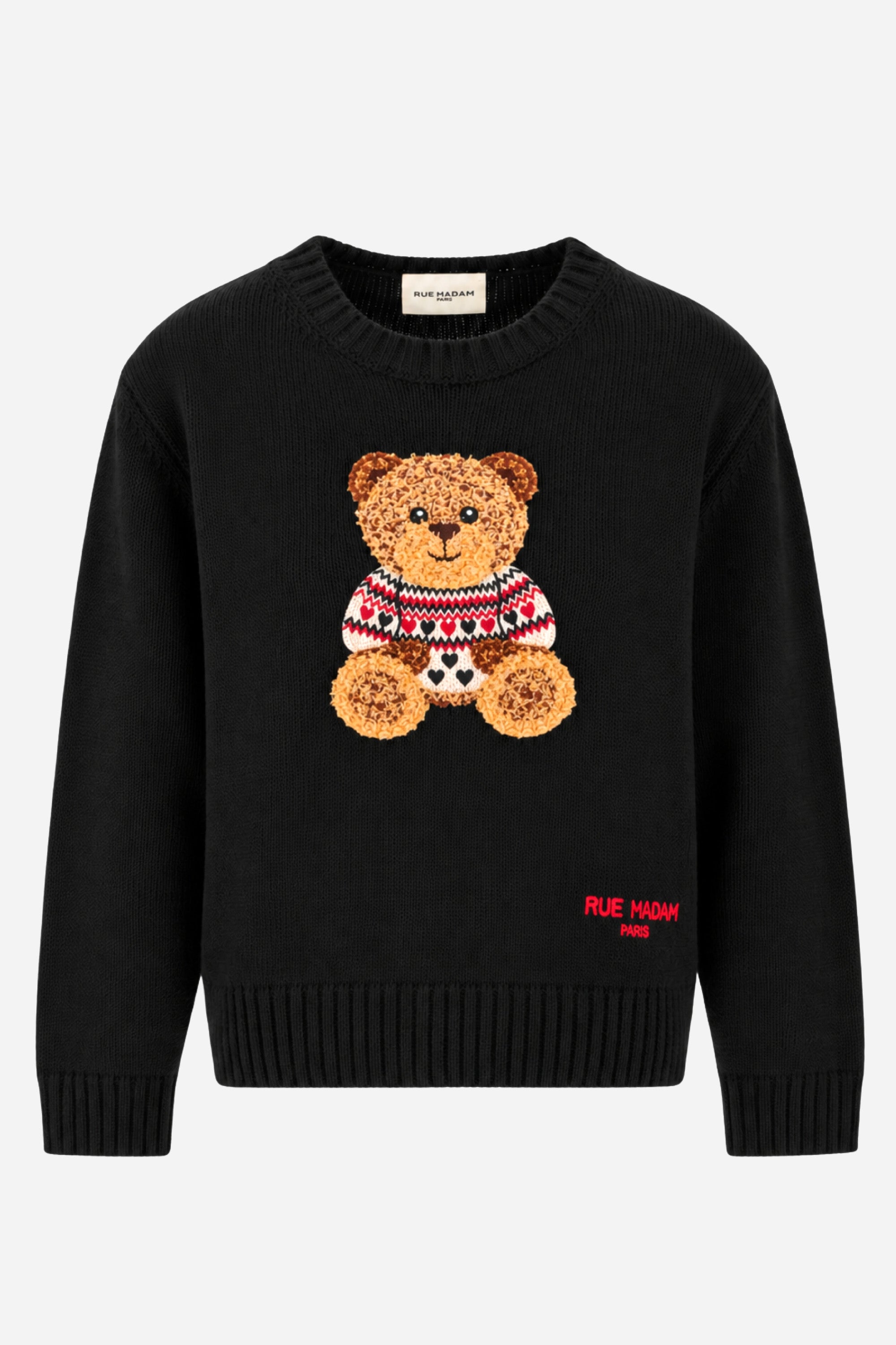 NERO | RUE MADAM PARIS - D 1612 Maglia