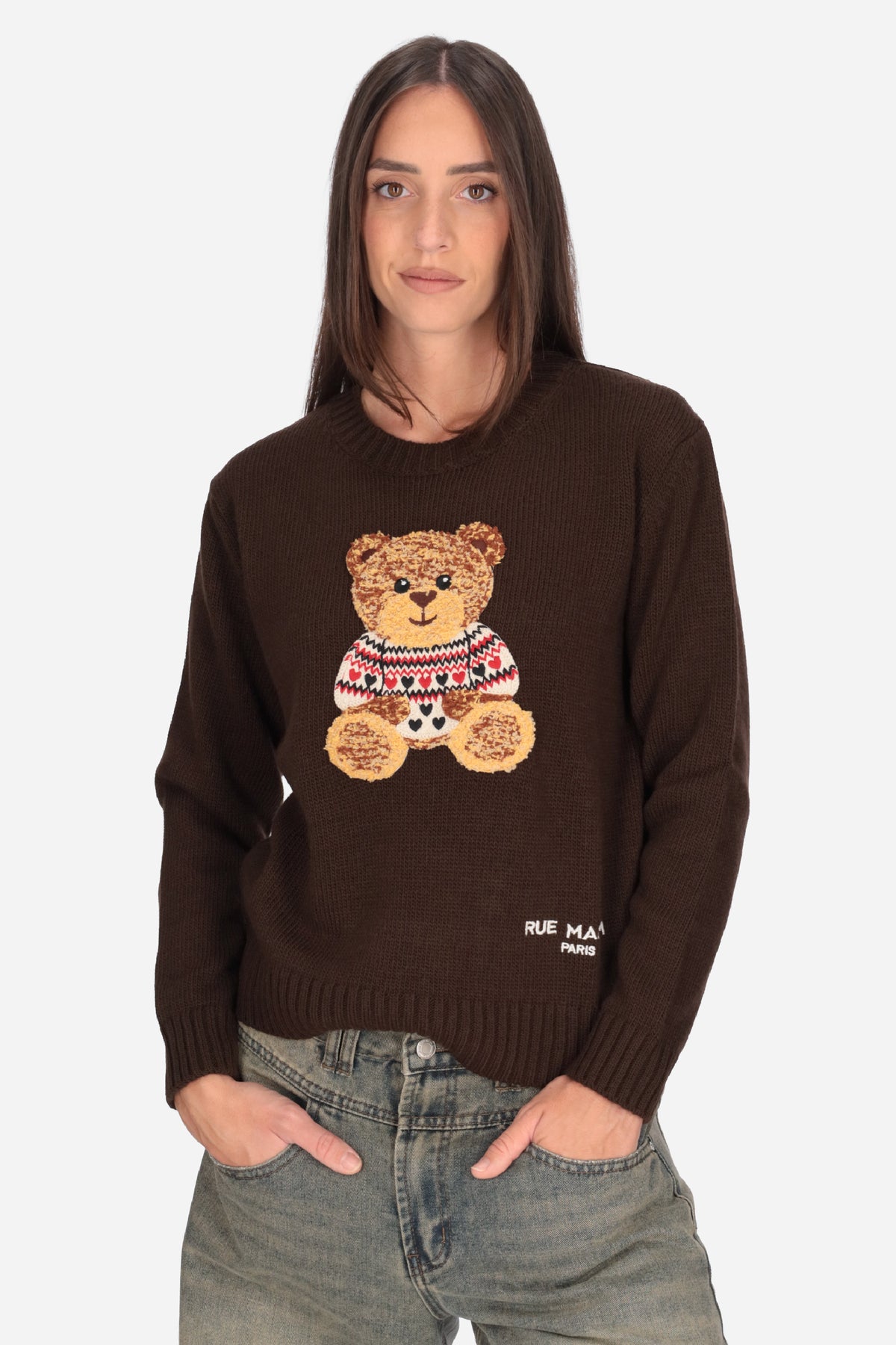 MARRONE | RUE MADAM PARIS - D 1612 Maglia