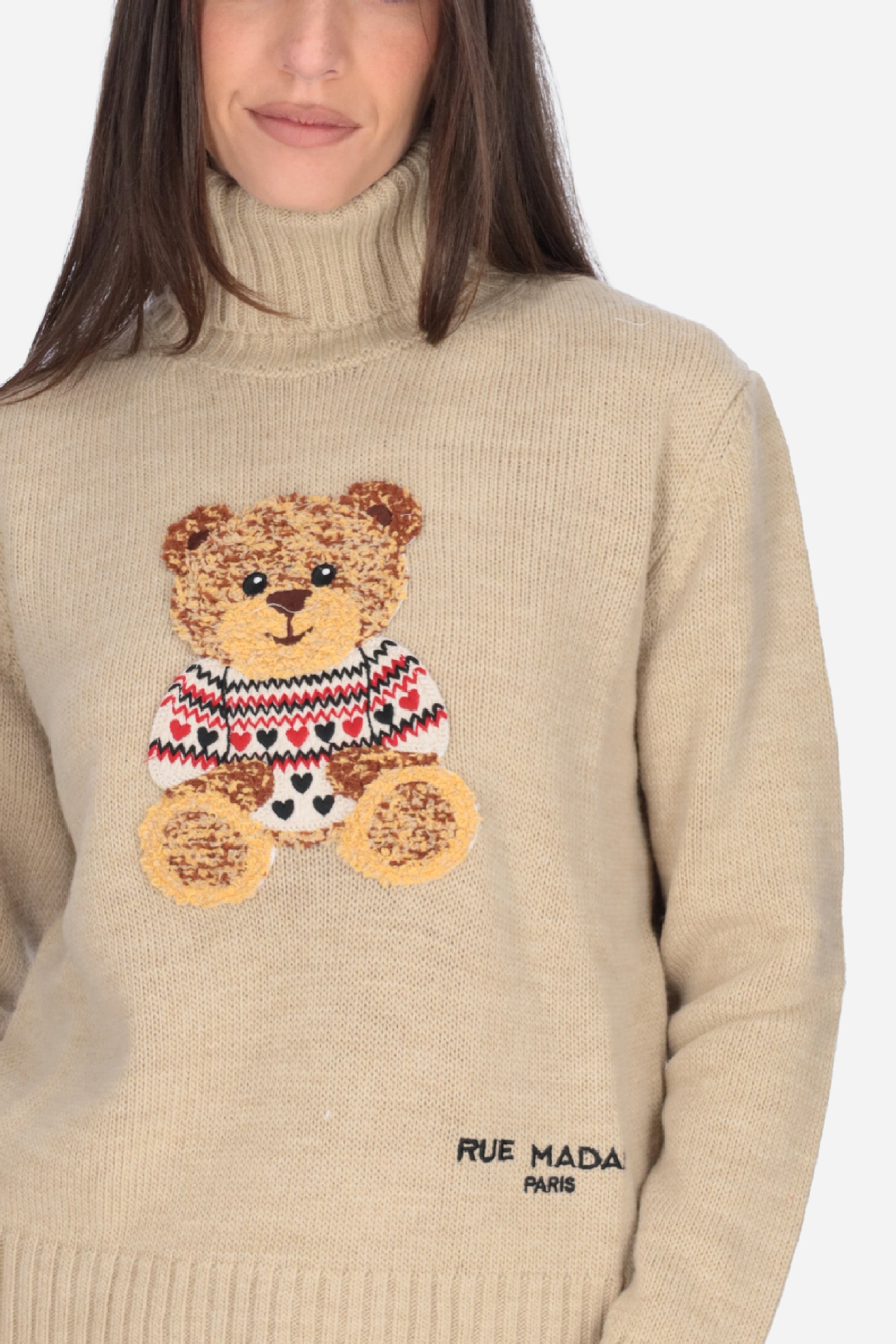 BEIGE | RUE MADAM PARIS - D 1613 Maglia