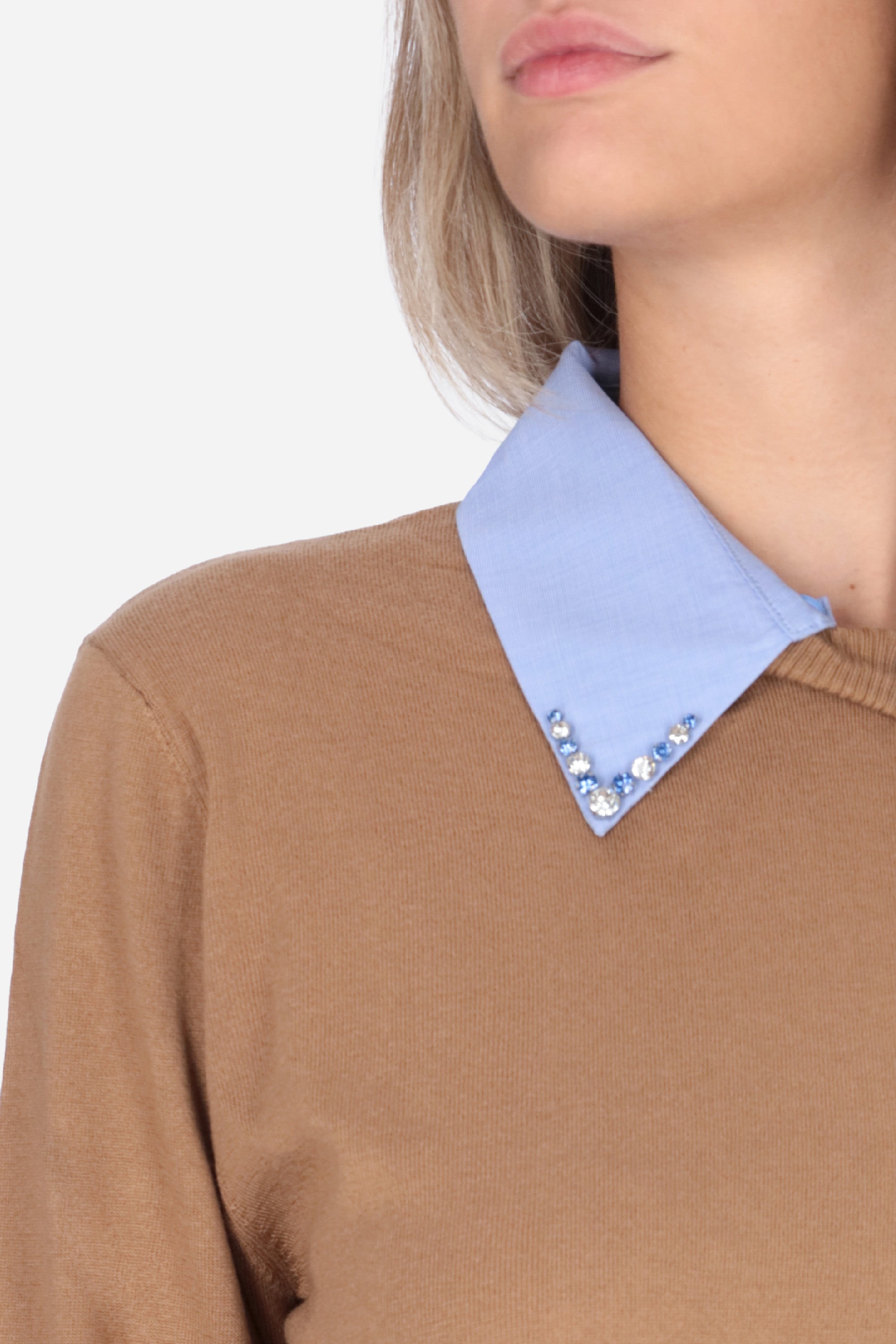 MARRONE | LIU JO - D WF6452MA16R Maglia