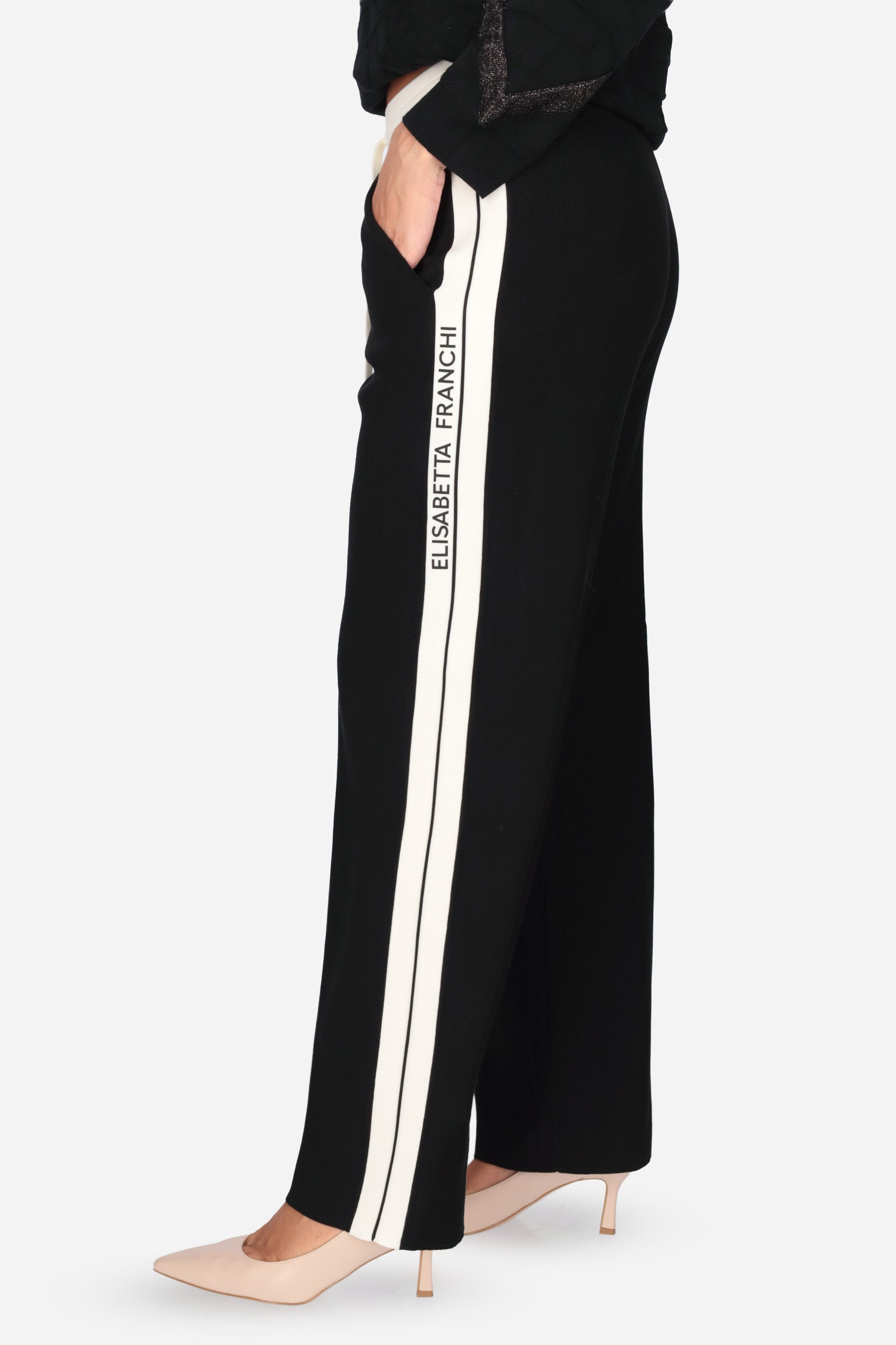 NERO | ELISABETTA FRANCHI - D KP75S66E2 Pantalone