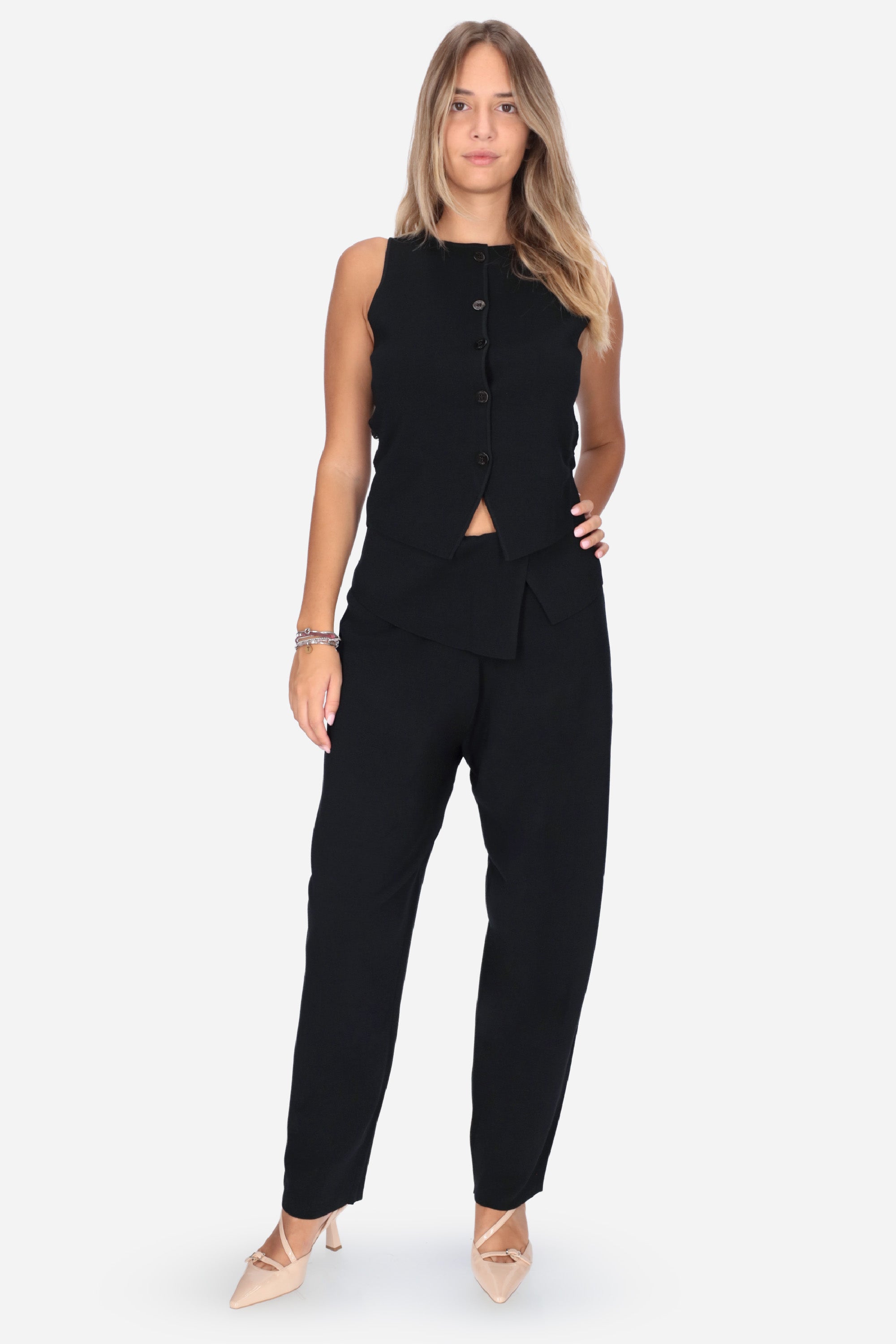 NERO | LIU JO - D CF6245MS55N Pantalone