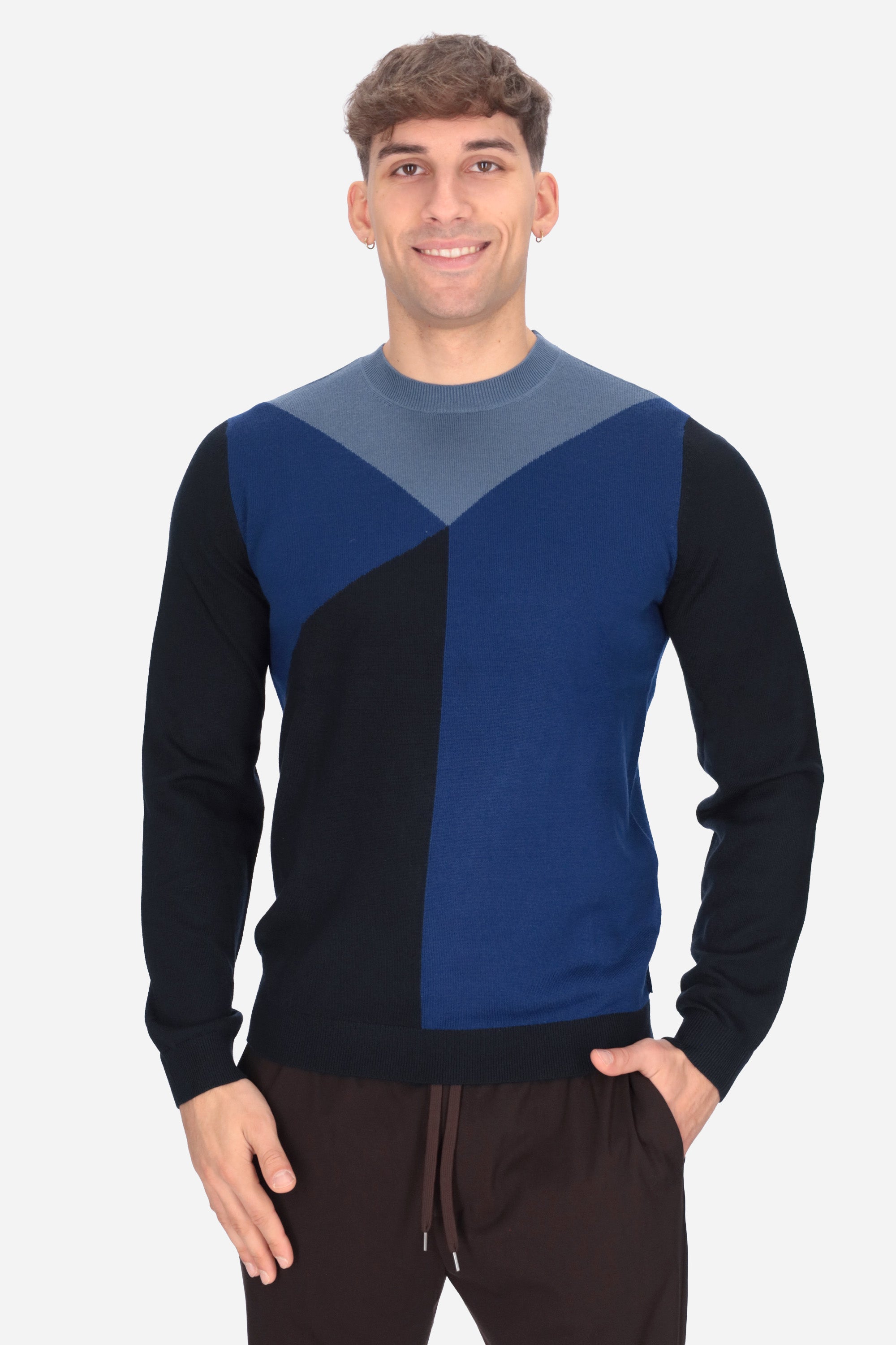BLU | ARMANI EXCHANGE - U XM002721 Maglia