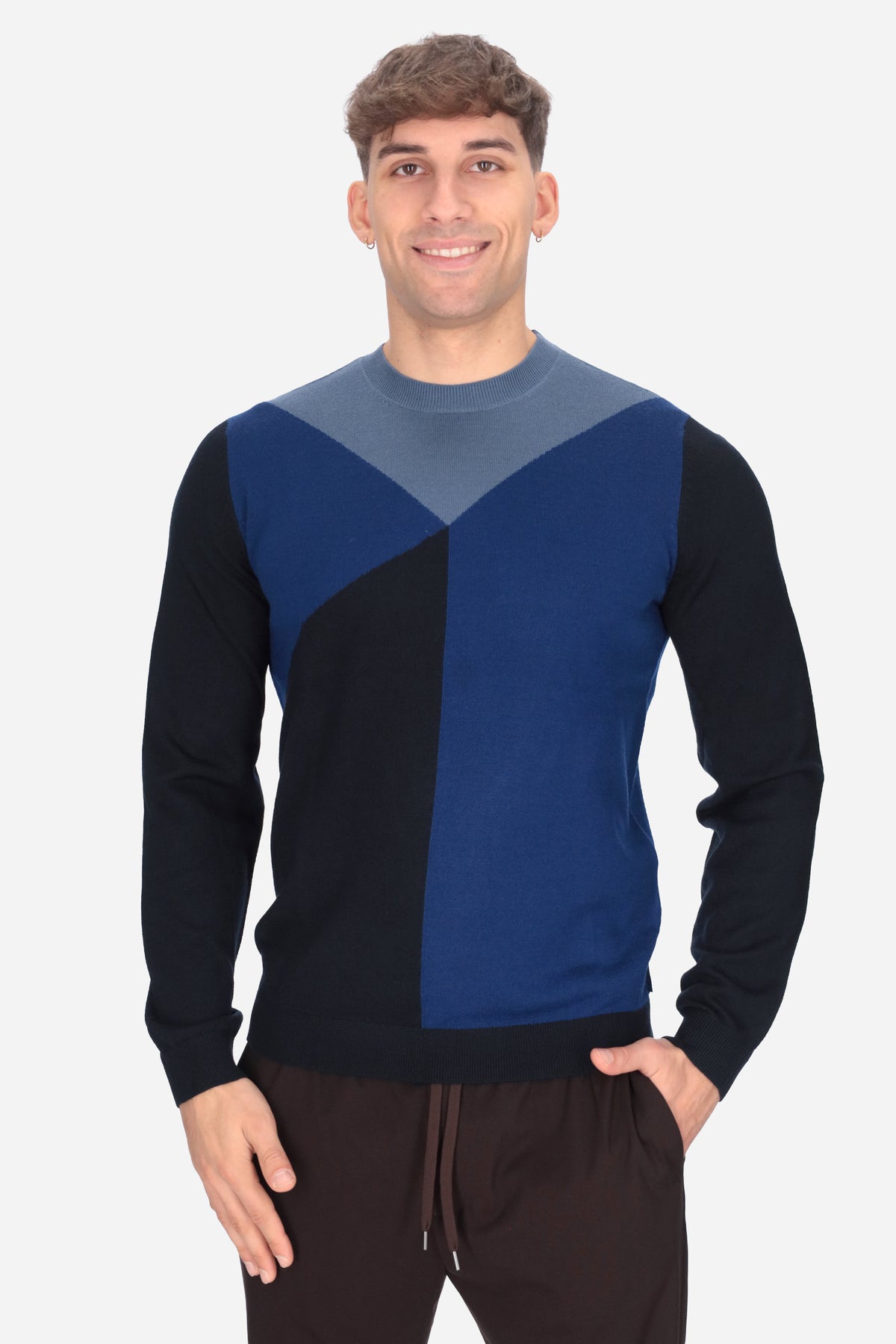 BLU | ARMANI EXCHANGE - U XM002721 Maglia