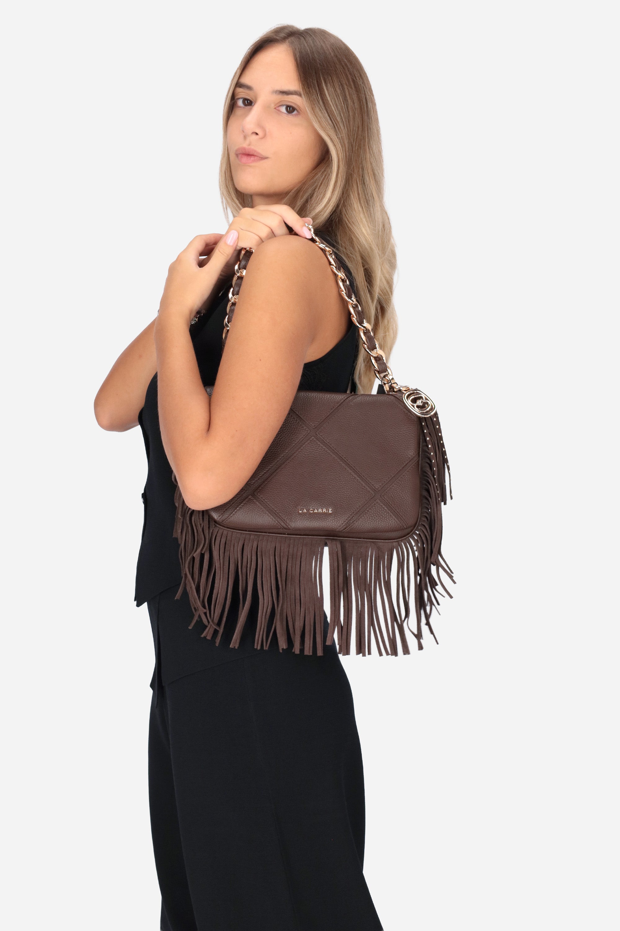 MARRONE | LA CARRIE BAG - D 162PBZ348TBL Borsa
