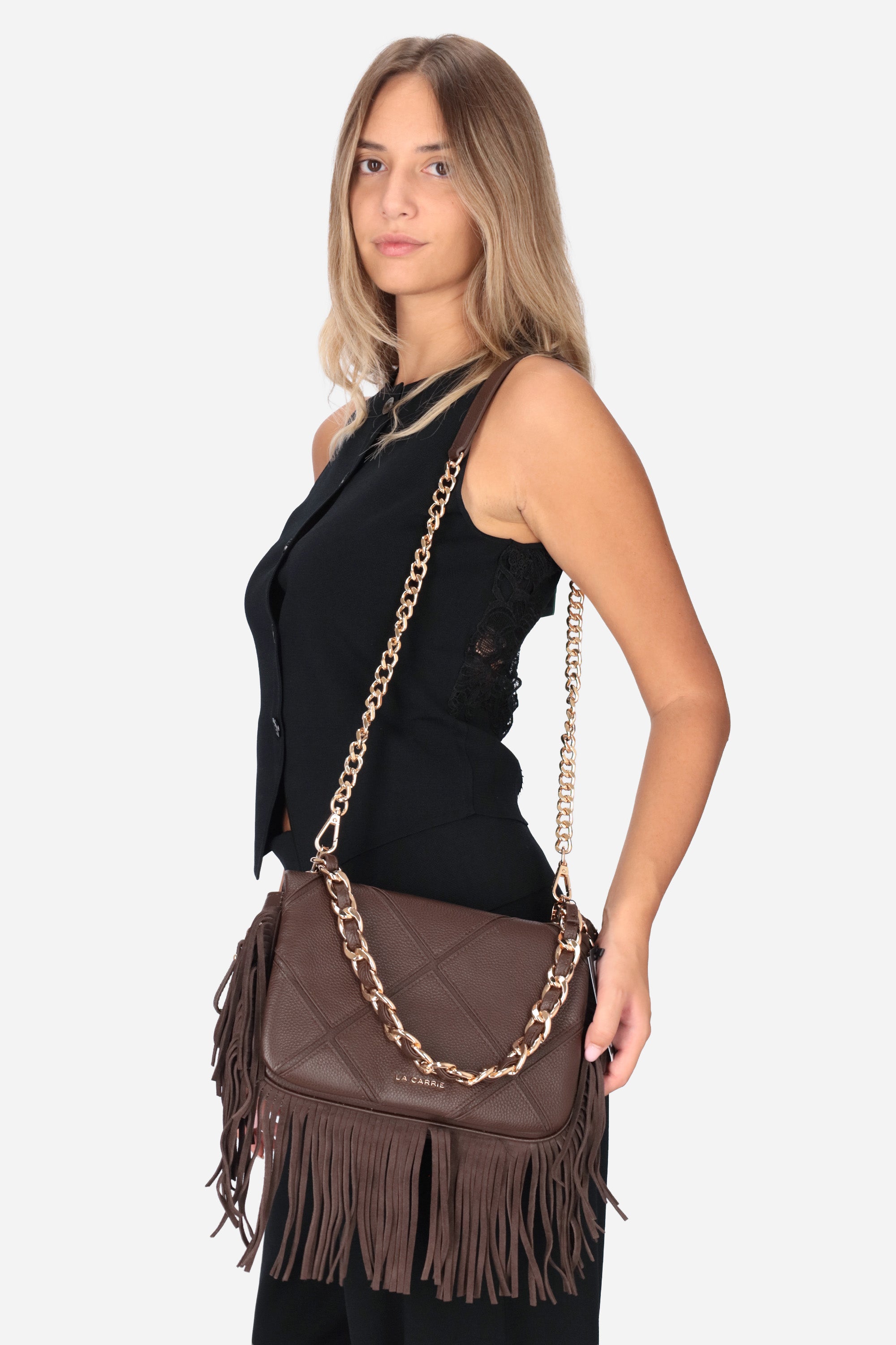 MARRONE | LA CARRIE BAG - D 162PBZ348TBL Borsa