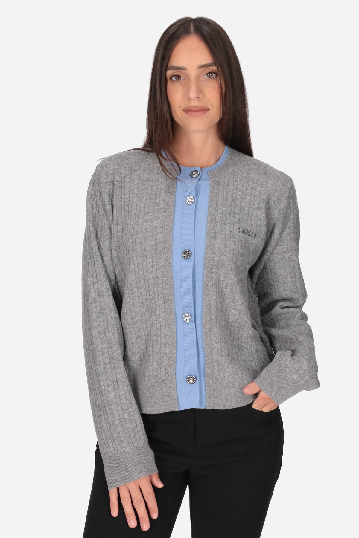 GRIGIO | LIU JO - D WF6108MA88R Cardigan