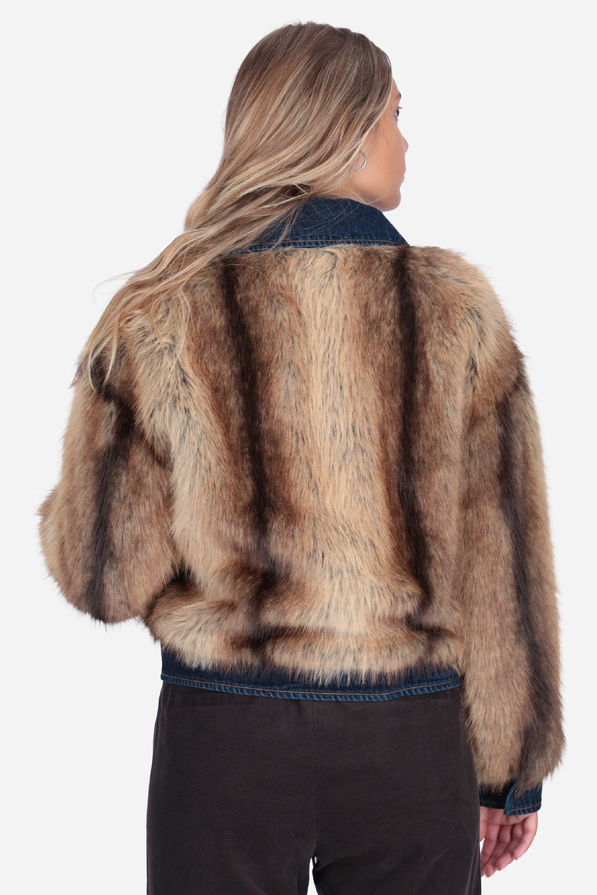 MARRONE | LIU JO - D UF6153E1158 Pellicciotto