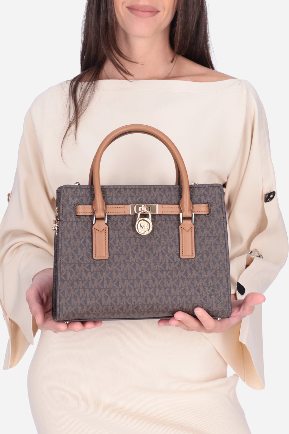 MARRONE | MICHAEL DI MICHAEL KORS - D 30T6GNXS1B Borsa