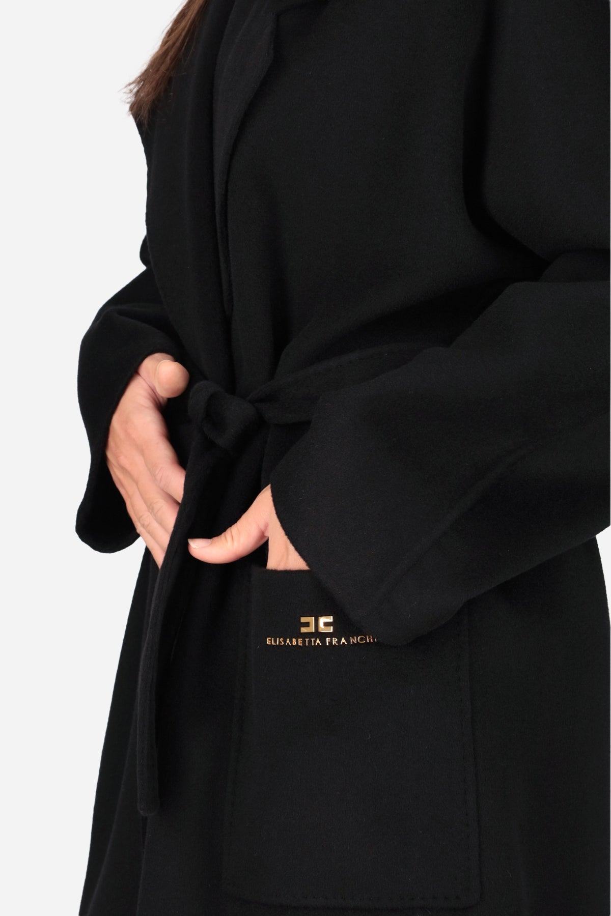 NERO | ELISABETTA FRANCHI - D CP01D66E2 Cappotto