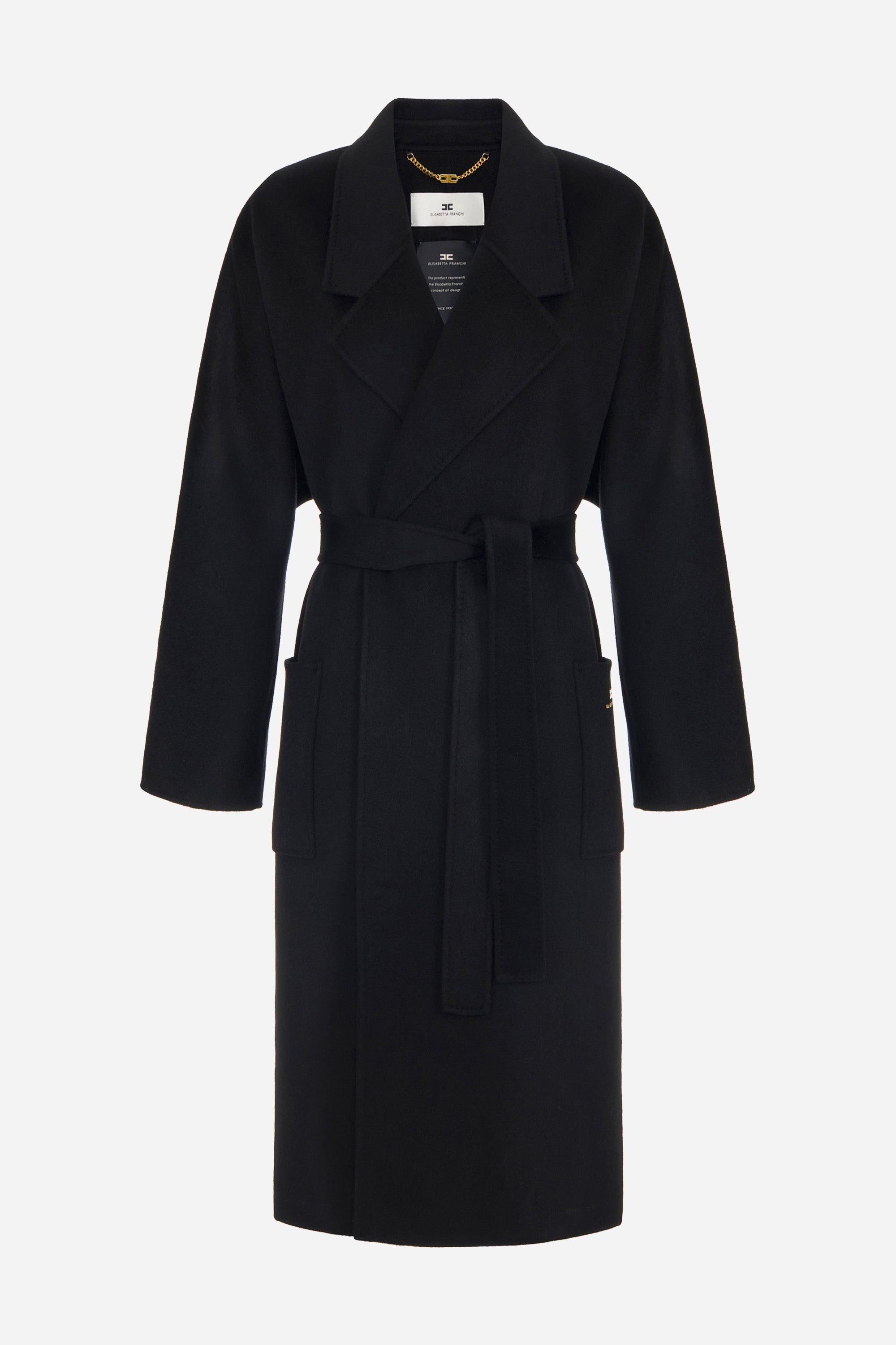 NERO | ELISABETTA FRANCHI - D CP01D66E2 Cappotto