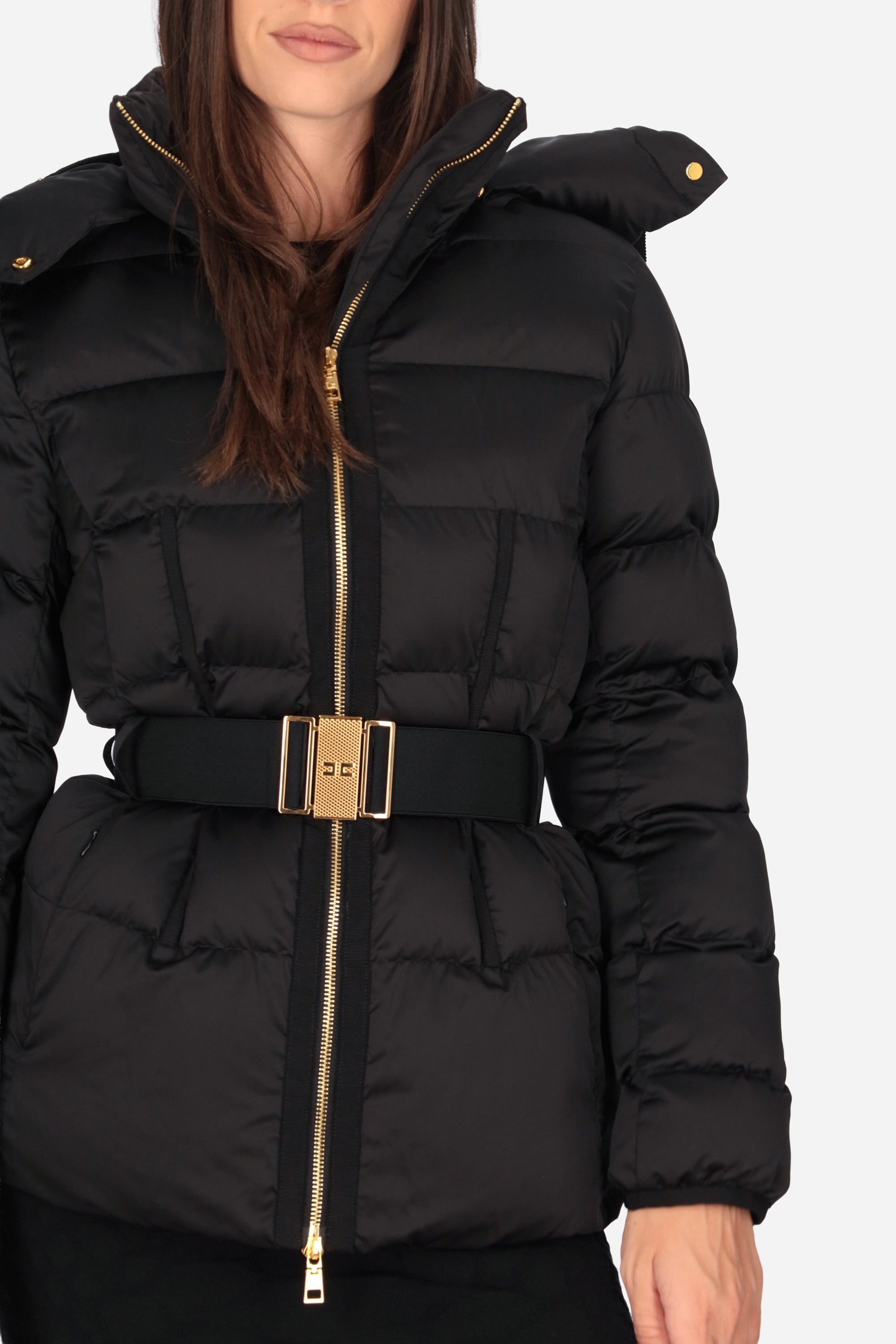NERO | ELISABETTA FRANCHI - D PI92D66E2 Piumino