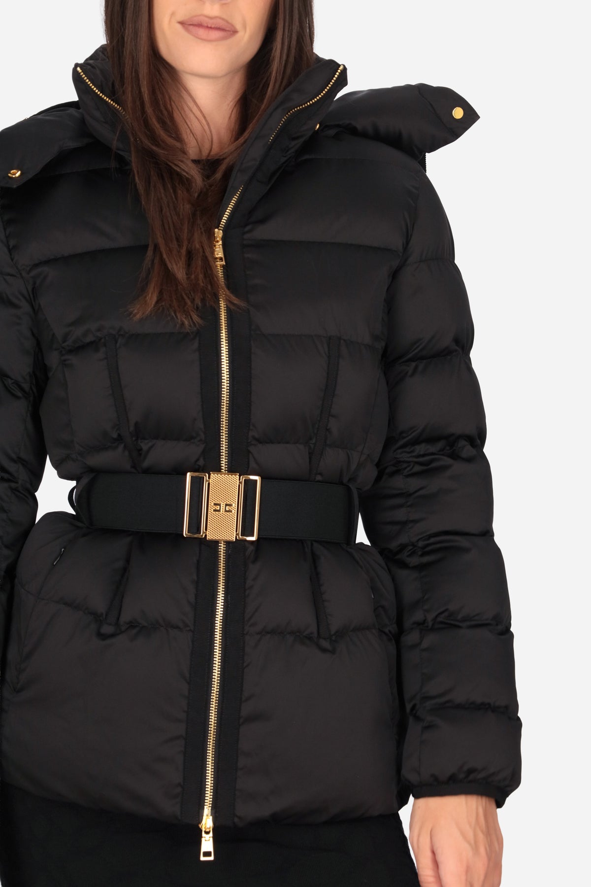 NERO | ELISABETTA FRANCHI - D PI92D66E2 Piumino