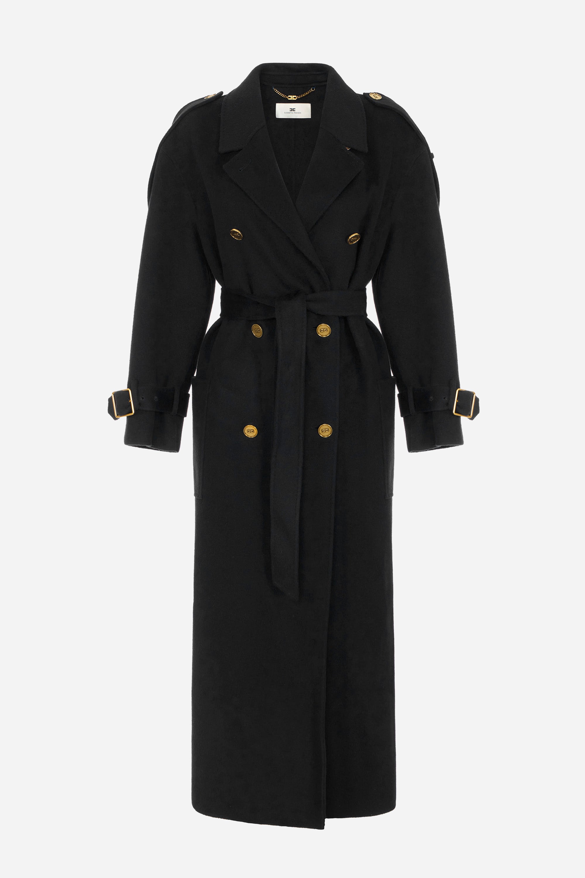 NERO | ELISABETTA FRANCHI - D CP02D66E2 Cappotto