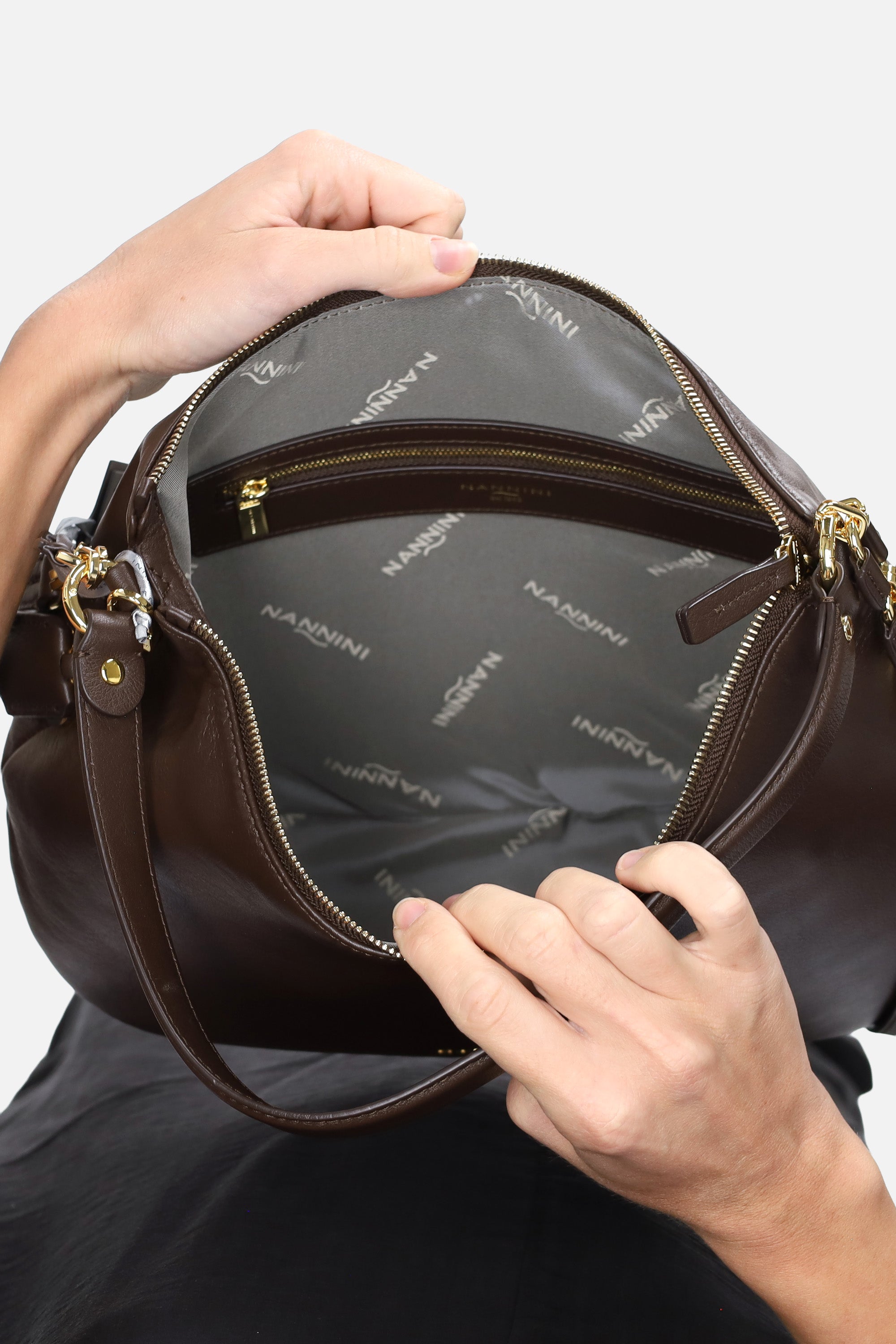 MARRONE | NANNINI BORSE - D 18041 Borsa