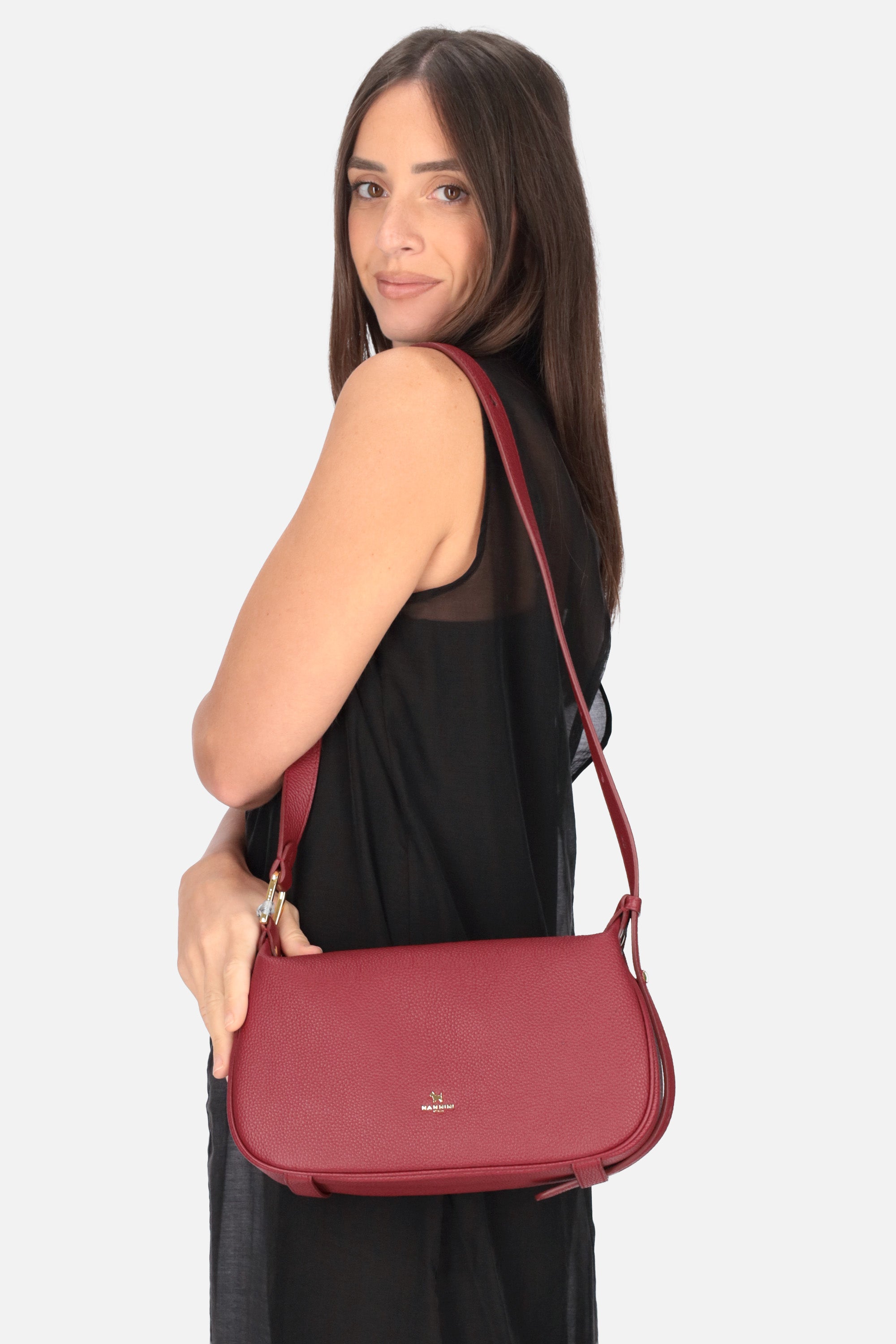 ROSSO | NANNINI BORSE - D 18677 Borsa