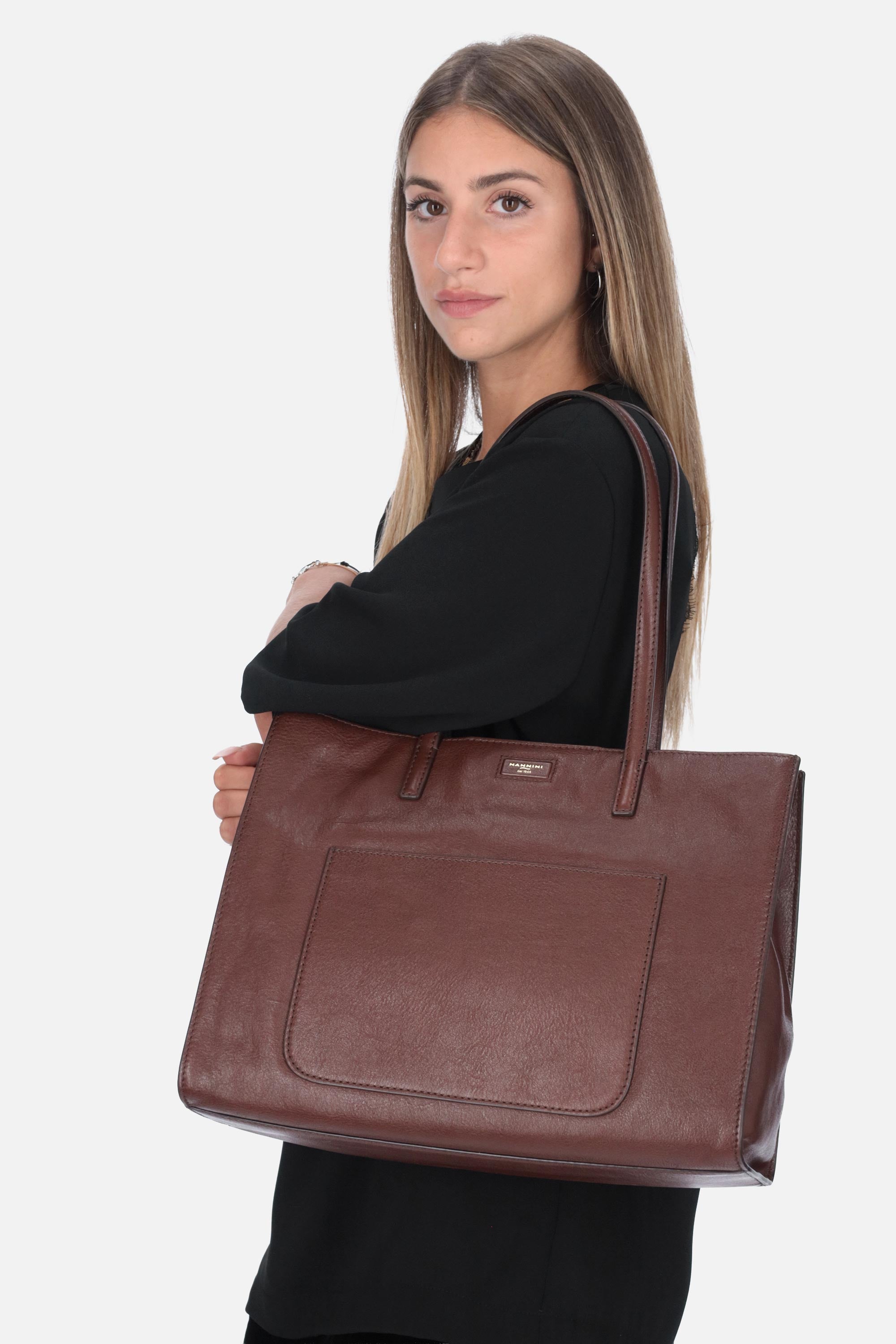 MARRONE | NANNINI BORSE - D 20651 Borsa