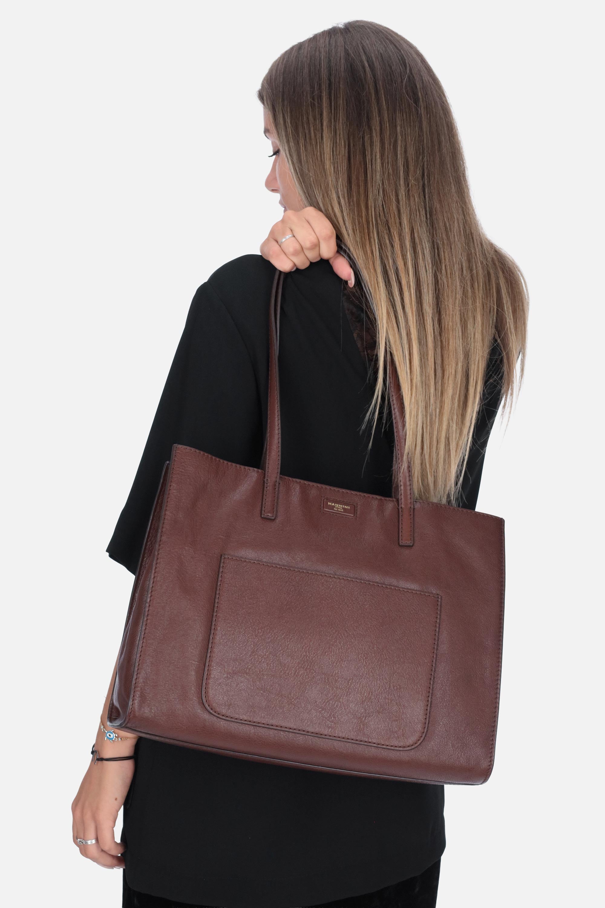 MARRONE | NANNINI BORSE - D 20651 Borsa