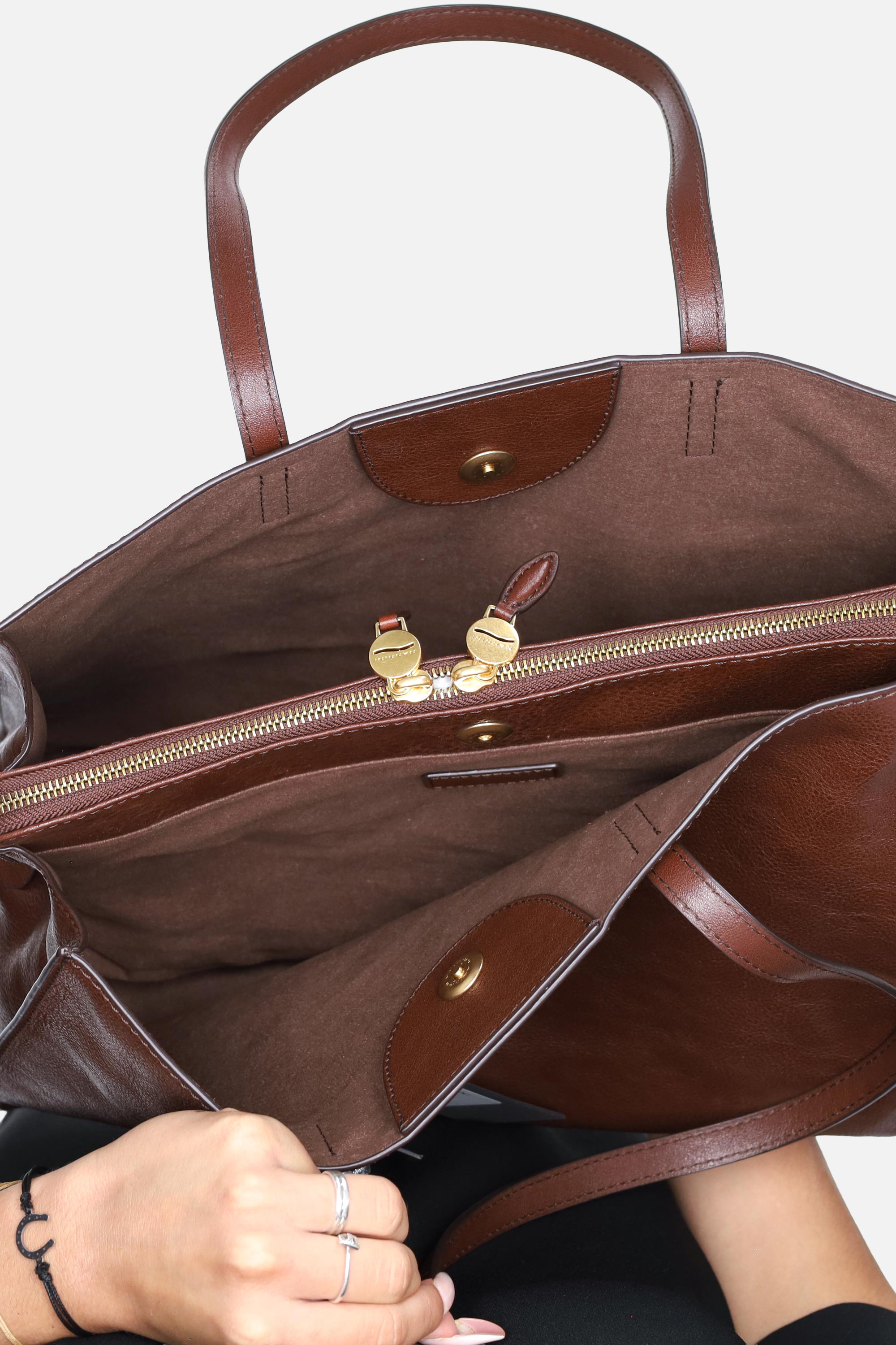 MARRONE | NANNINI BORSE - D 20651 Borsa