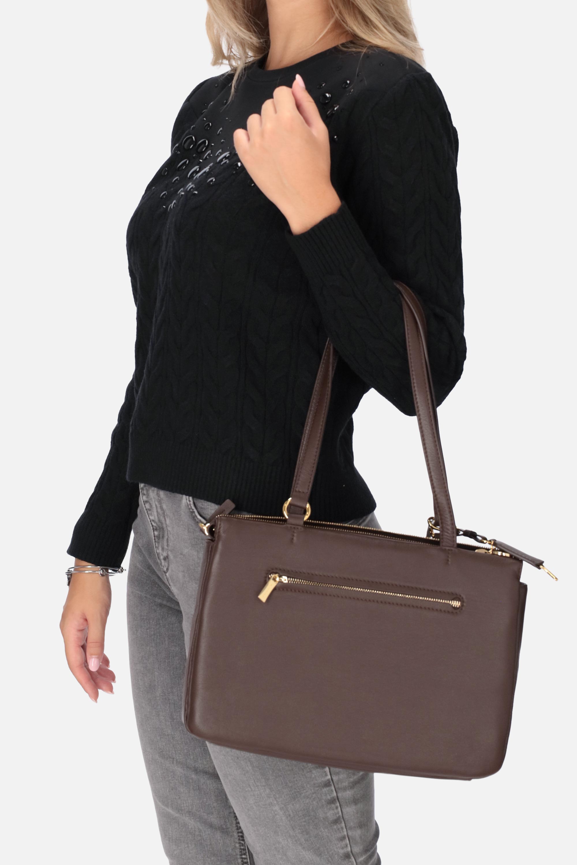 MARRONE | NANNINI BORSE - D 18043 Borsa