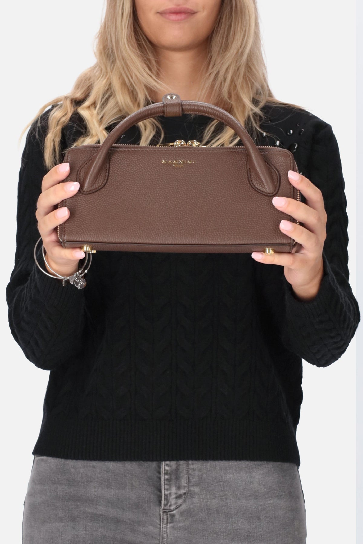 MARRONE | NANNINI BORSE - D 19525 Borsa