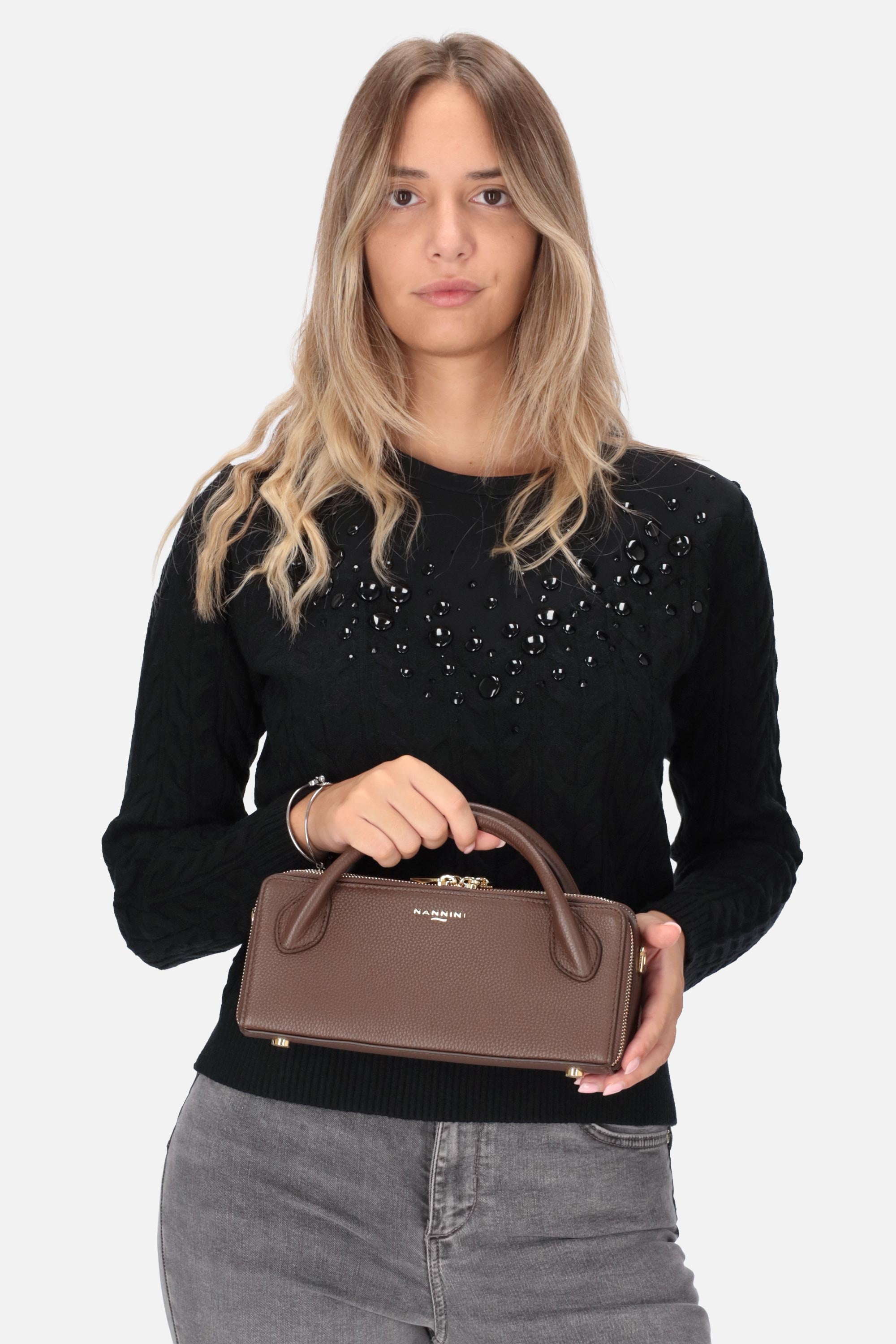 MARRONE | NANNINI BORSE - D 19525 Borsa