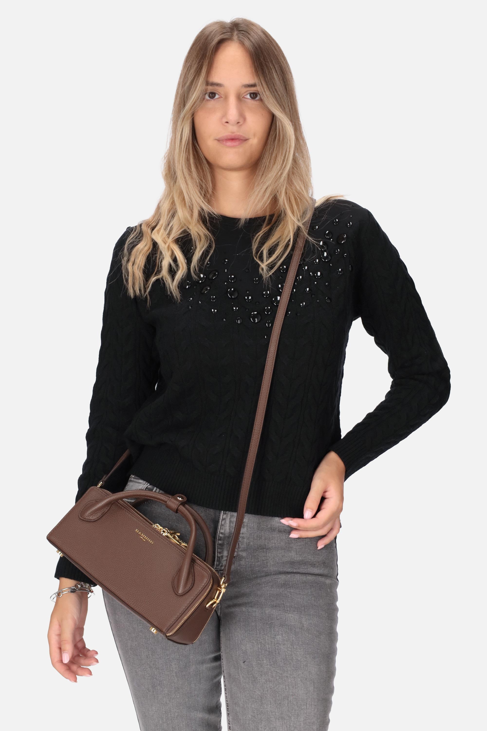 MARRONE | NANNINI BORSE - D 19525 Borsa