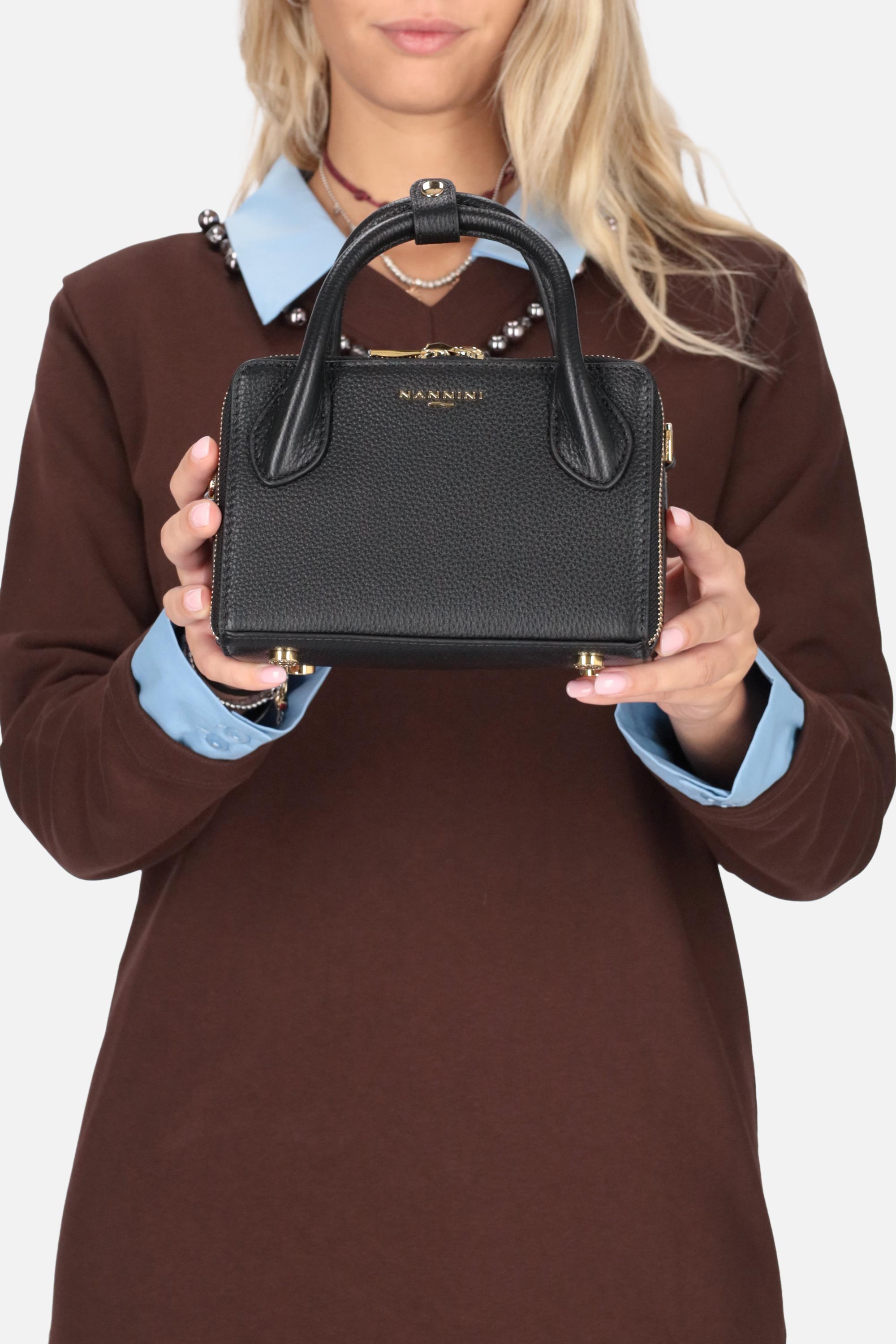NERO | NANNINI BORSE - D 19526 Borsa