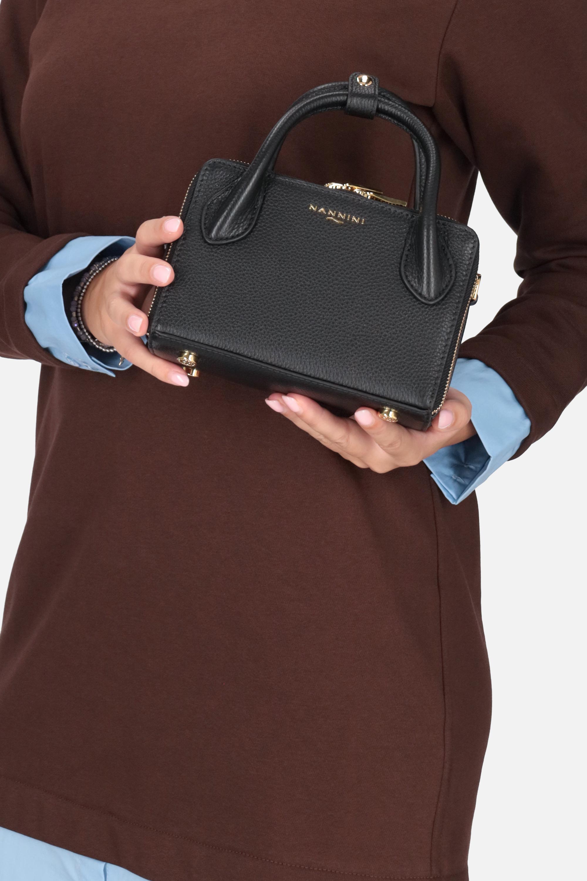 NERO | NANNINI BORSE - D 19526 Borsa