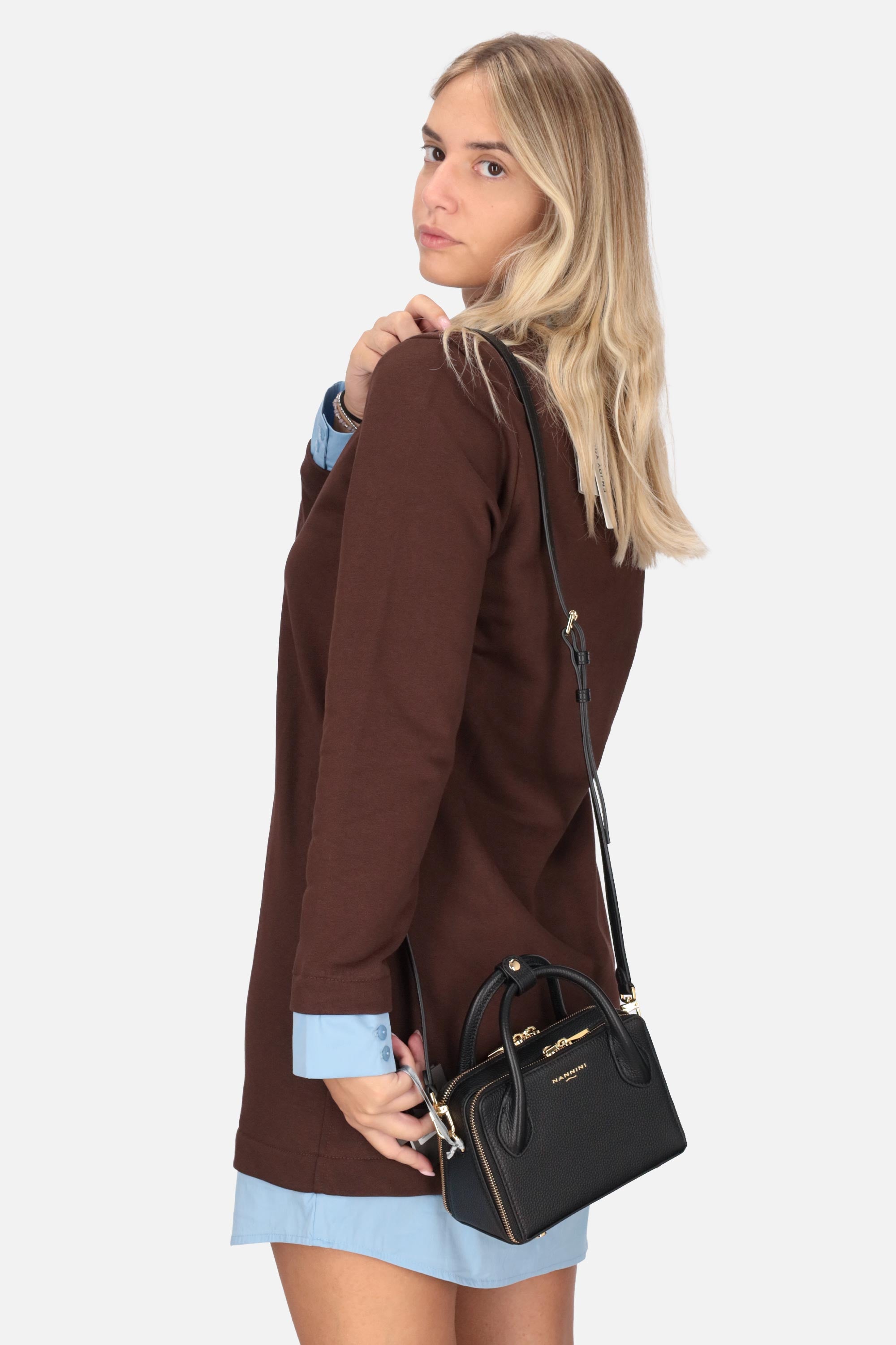 NERO | NANNINI BORSE - D 19526 Borsa
