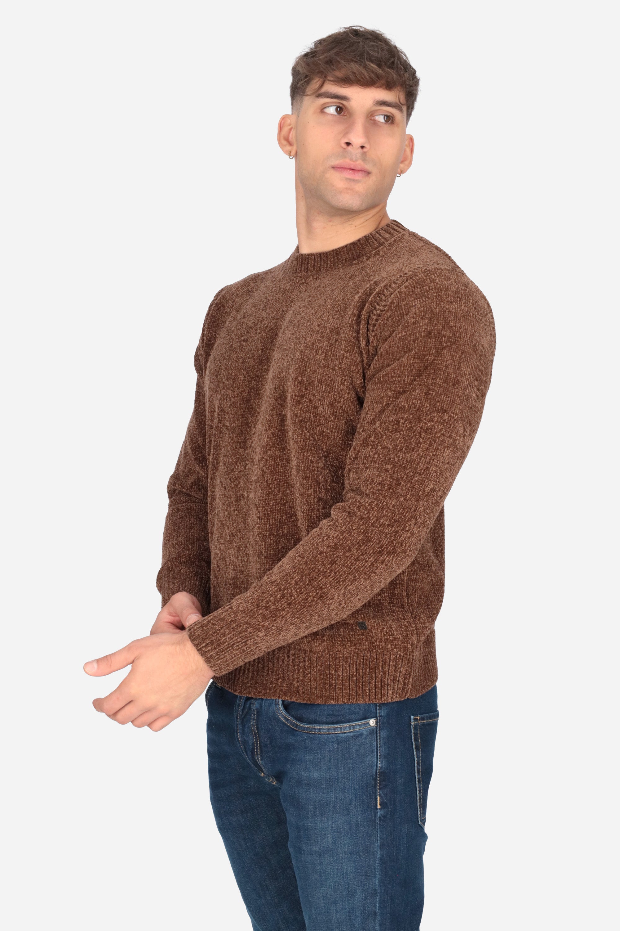 MARRONE | LIU JO UOMO - U QF6139MAB20 Maglia