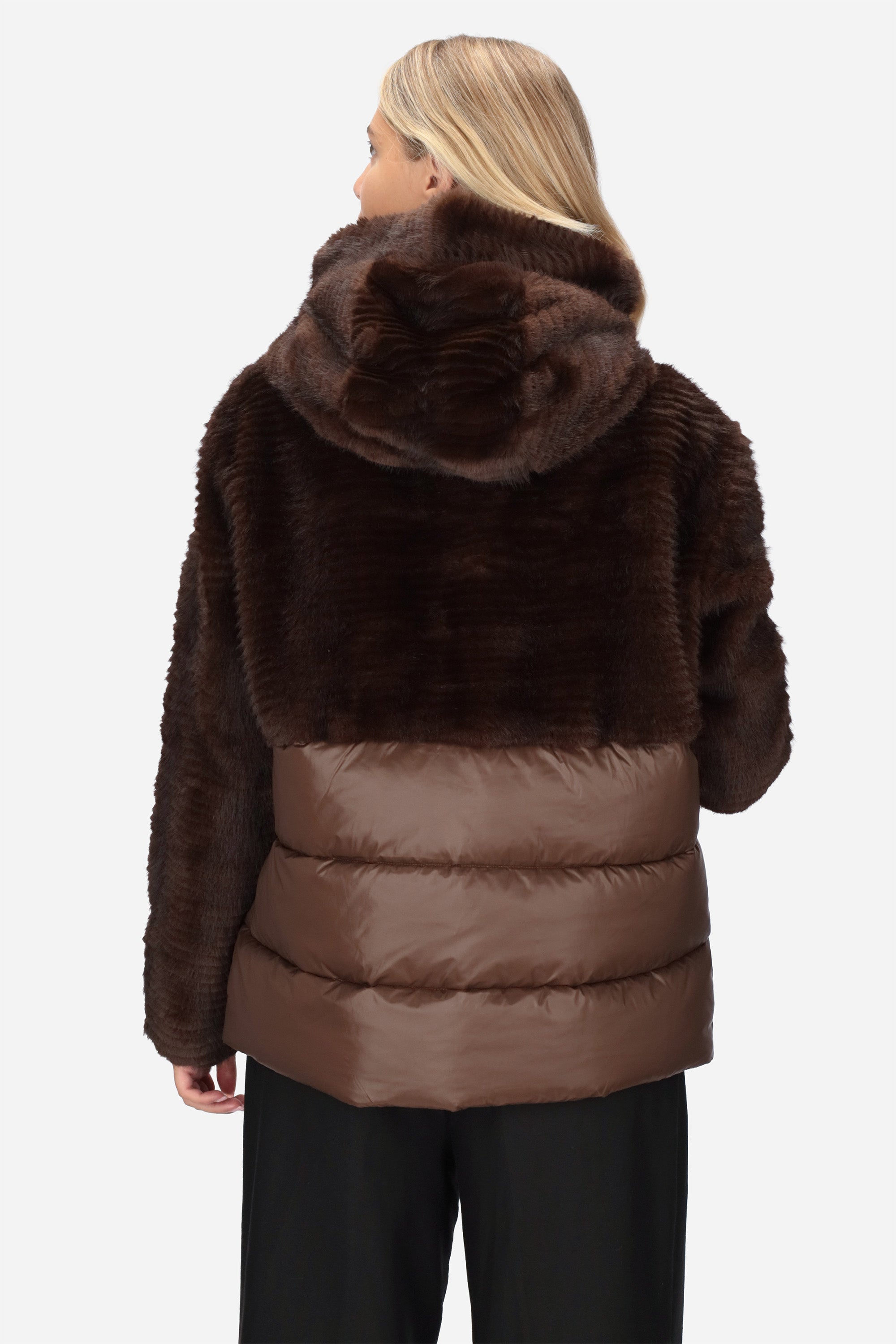MARRONE | BLAUER - D 26WBLDC02304-007685 Pellicciotto