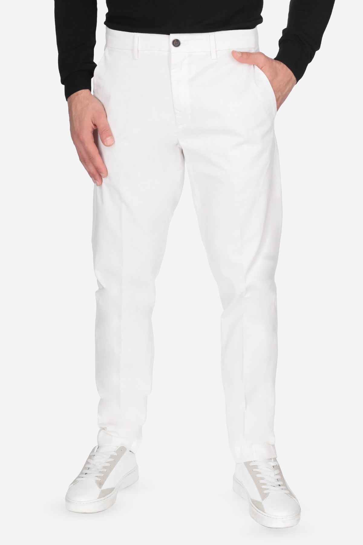 BIANCO | LIU JO UOMO - U QF6068T848A Pantalone
