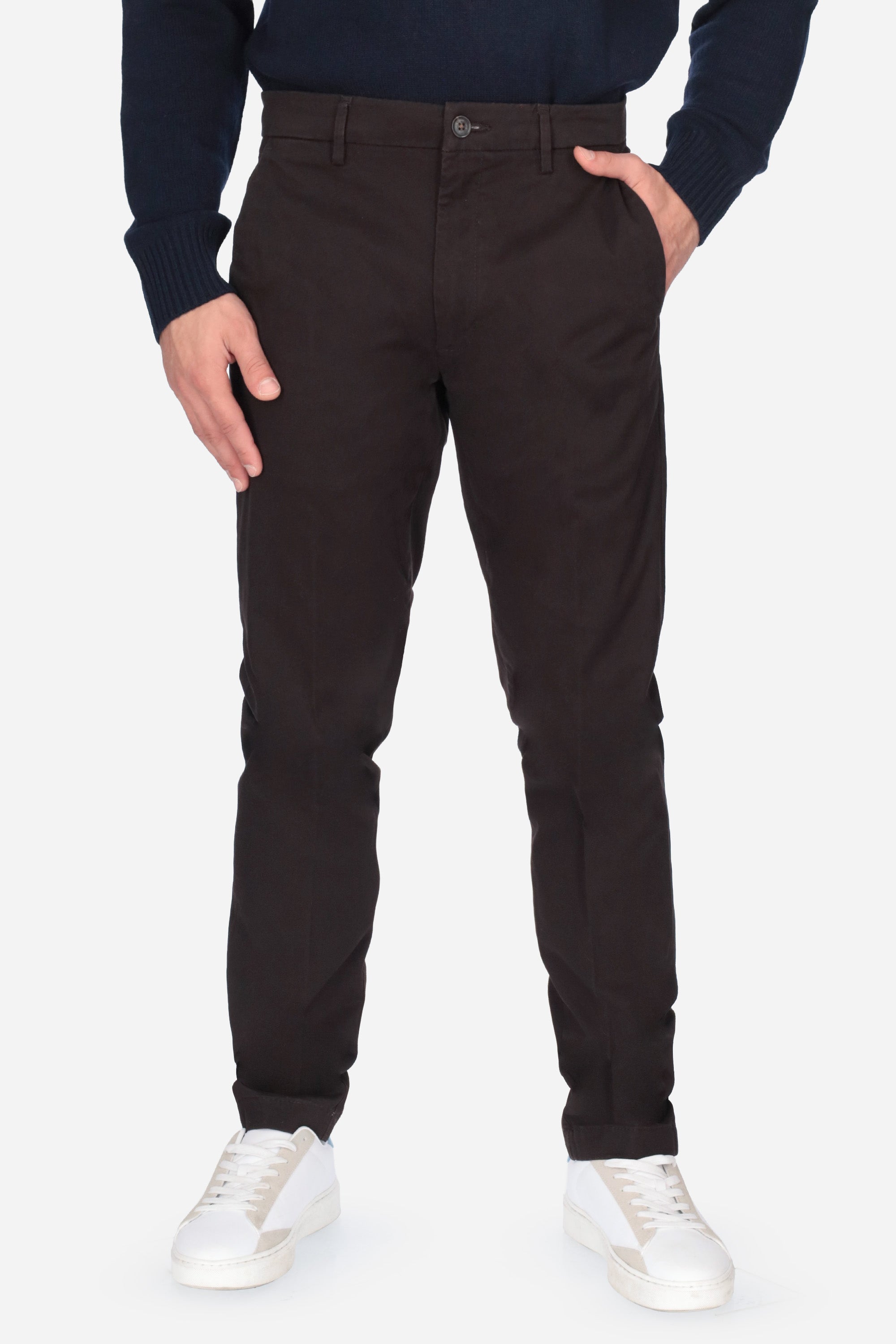 TESTA DI MORO | LIU JO UOMO - U QF6068T848A Pantalone