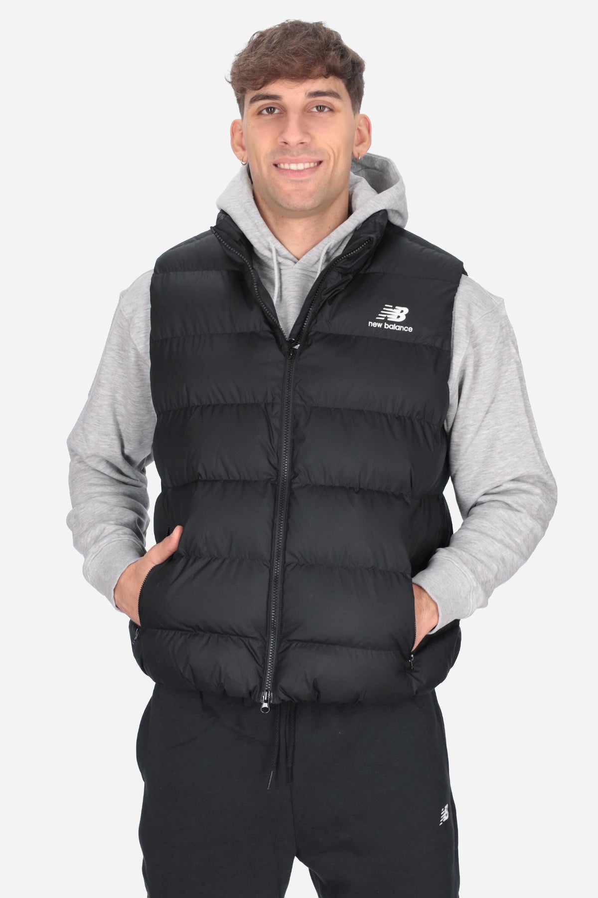 NERO | NEW BALANCE  - U MJ62K00EBK Gilet