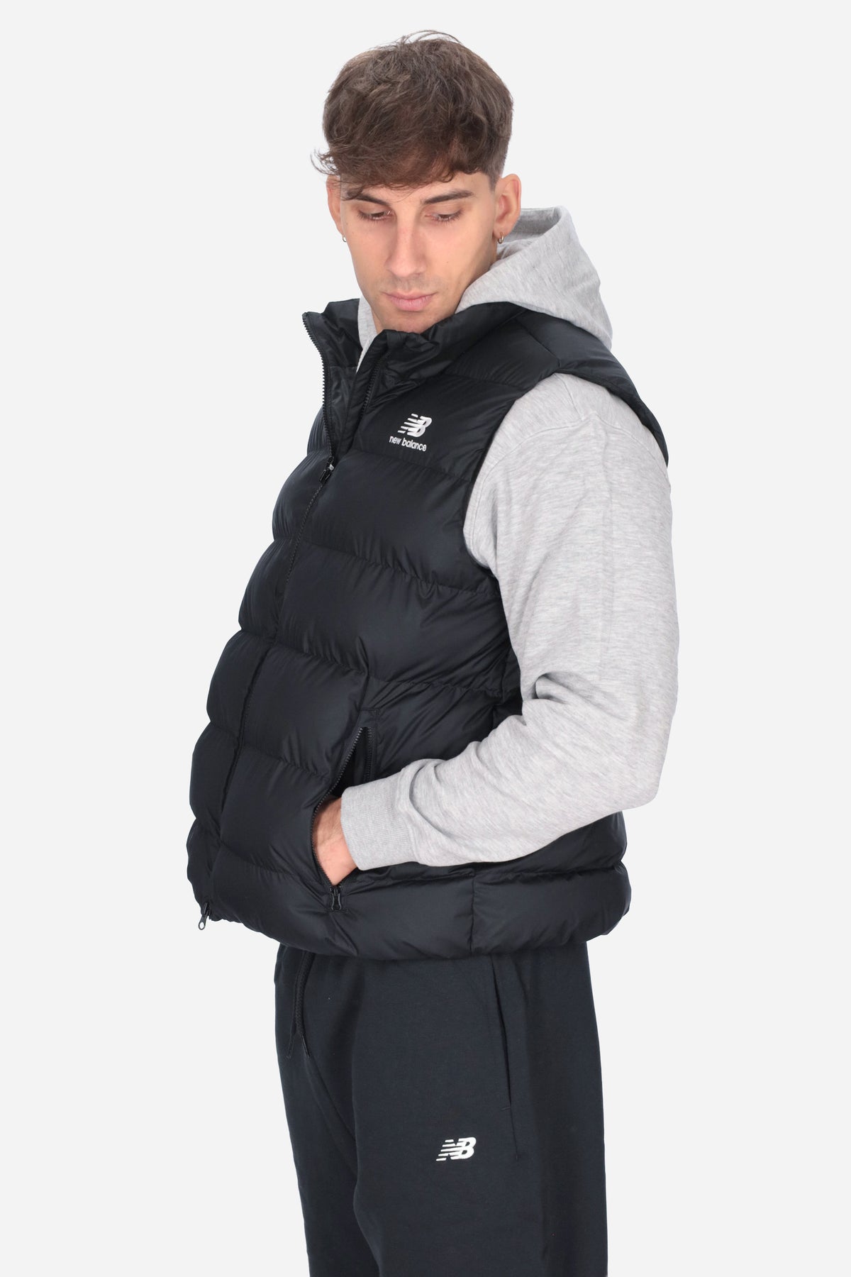 NERO | NEW BALANCE  - U MJ62K00EBK Gilet