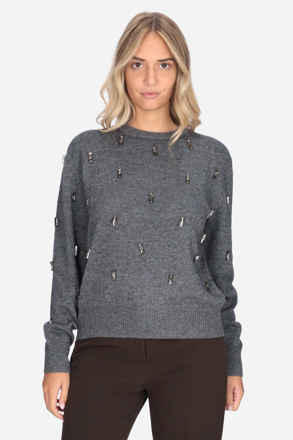 GRIGIO | JIJIL - D MK005 Maglia