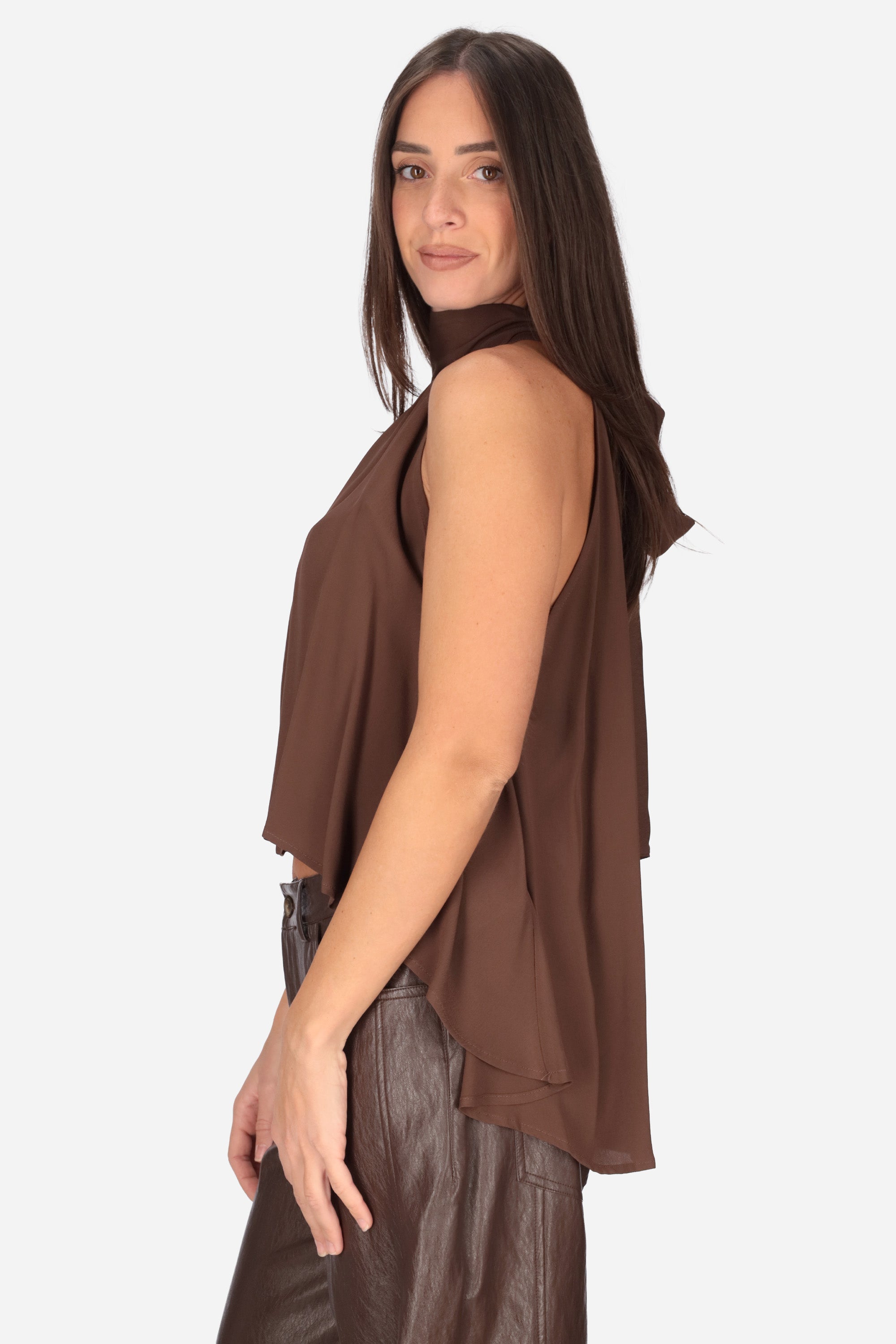 MARRONE | ANNARITA N - D F1015YBGCLOP Top
