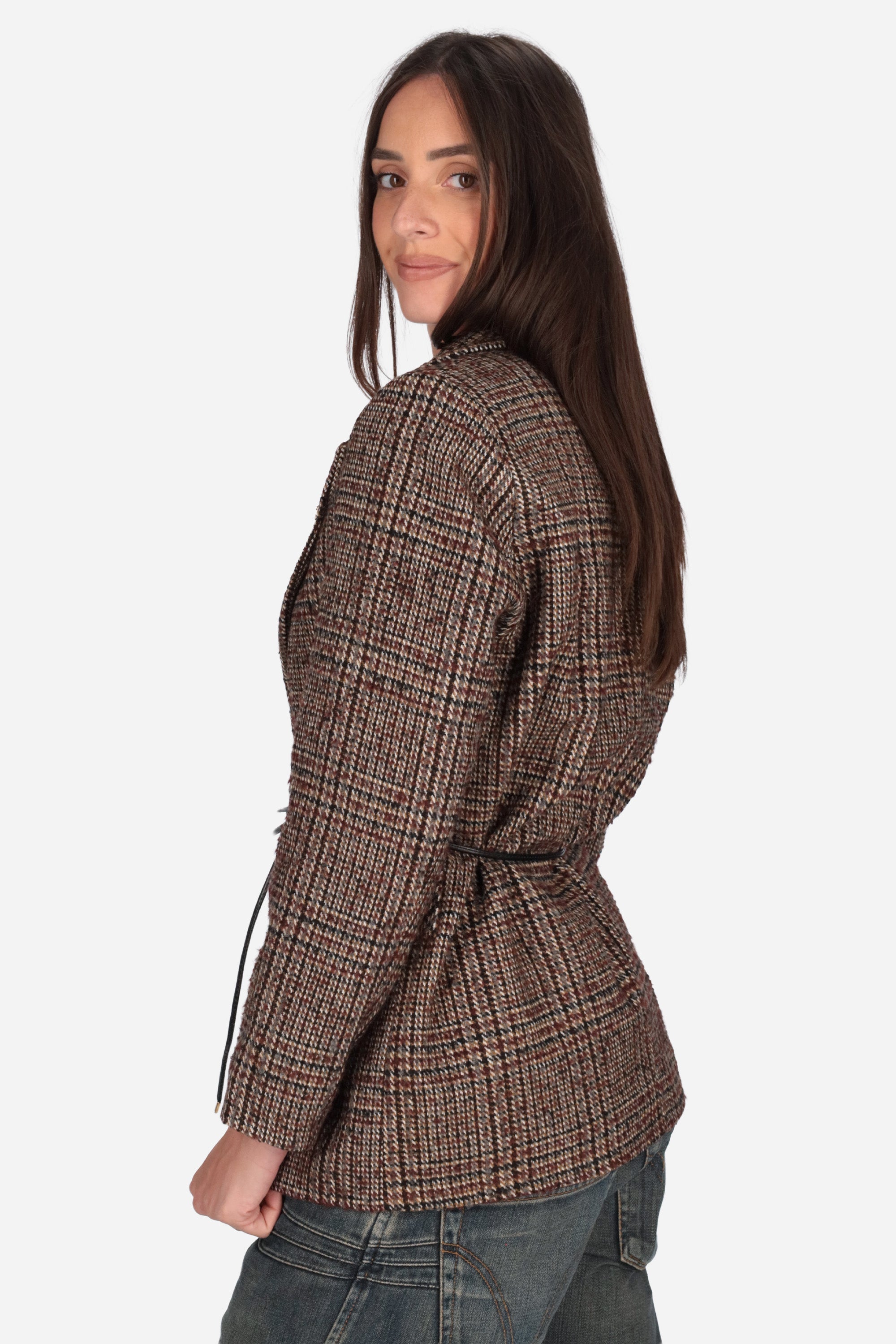 MARRONE | MADEMOISELLE DU MONDE - D GI4891 Giacca