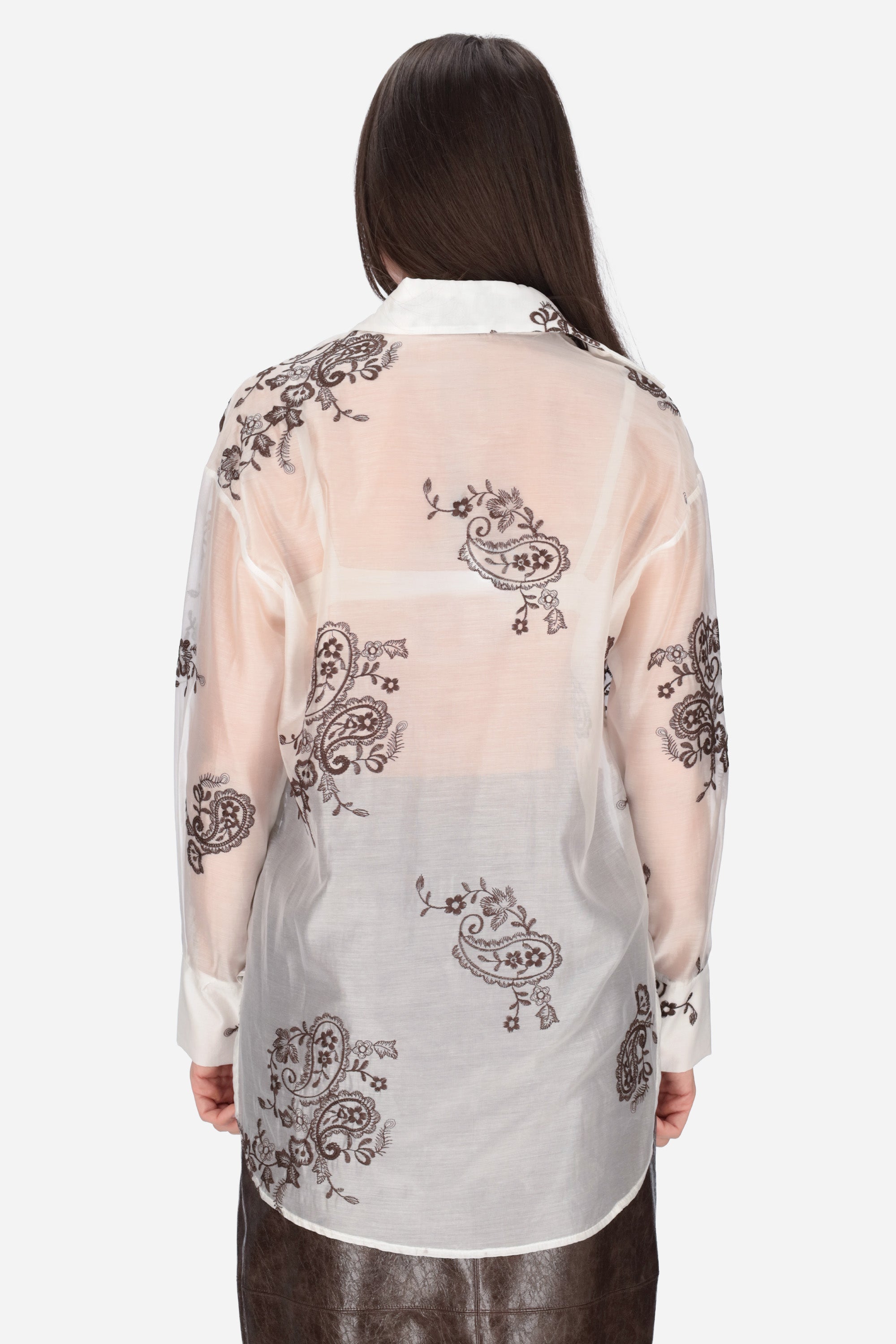 BIANCO | MADEMOISELLE DU MONDE - D CA4915 Camicia