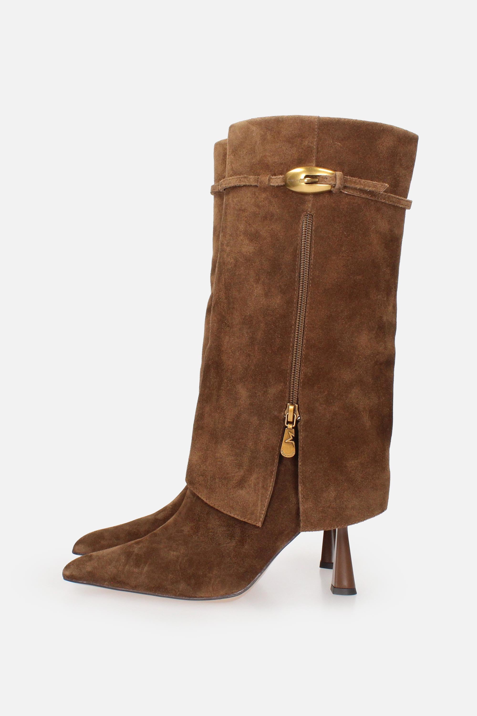 MARRONE | MARC ELLIS - D ME-2602-237 Stivale