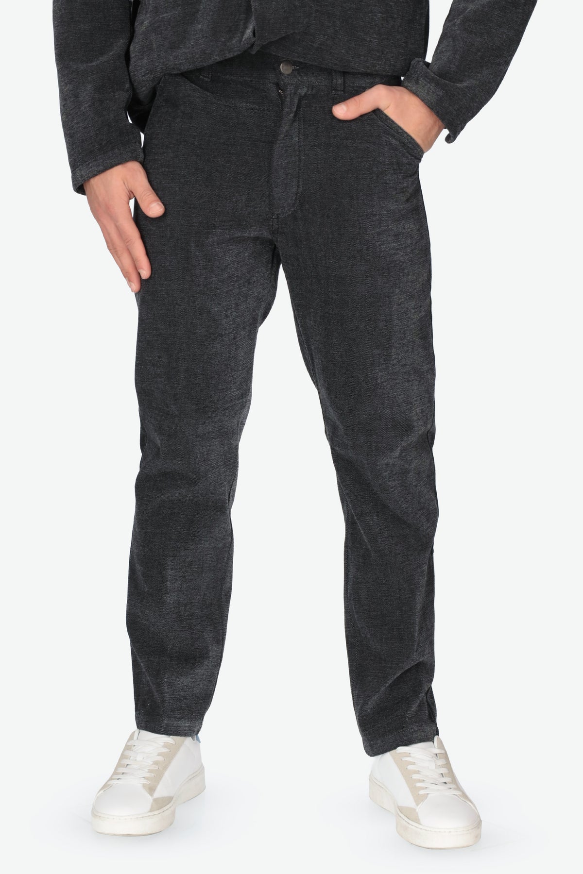 NERO | LIU JO UOMO - U QF6208T874A Pantalone