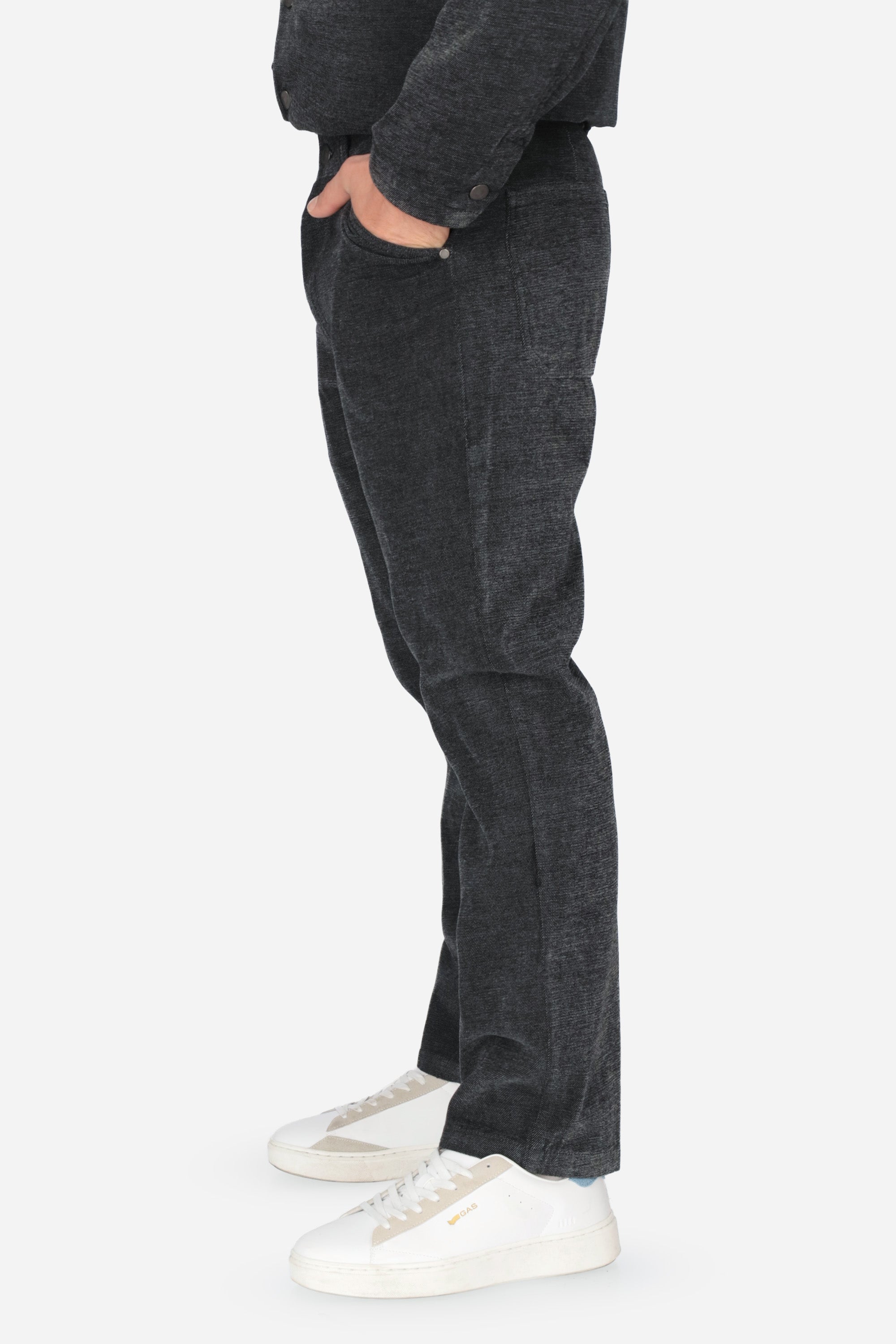 NERO | LIU JO UOMO - U QF6208T874A Pantalone