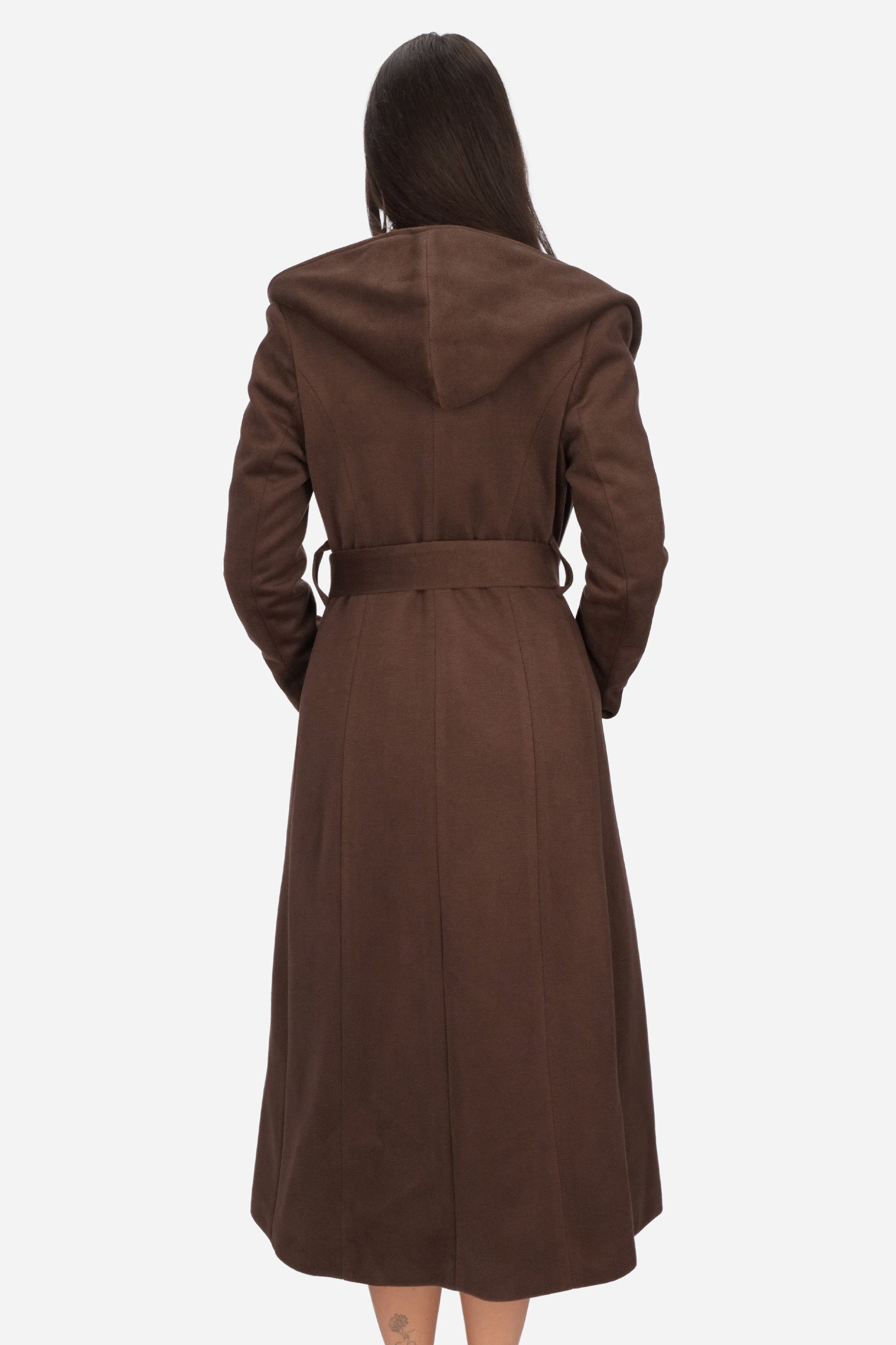 MARRONE | MADEMOISELLE DU MONDE - D 7135 Cappotto